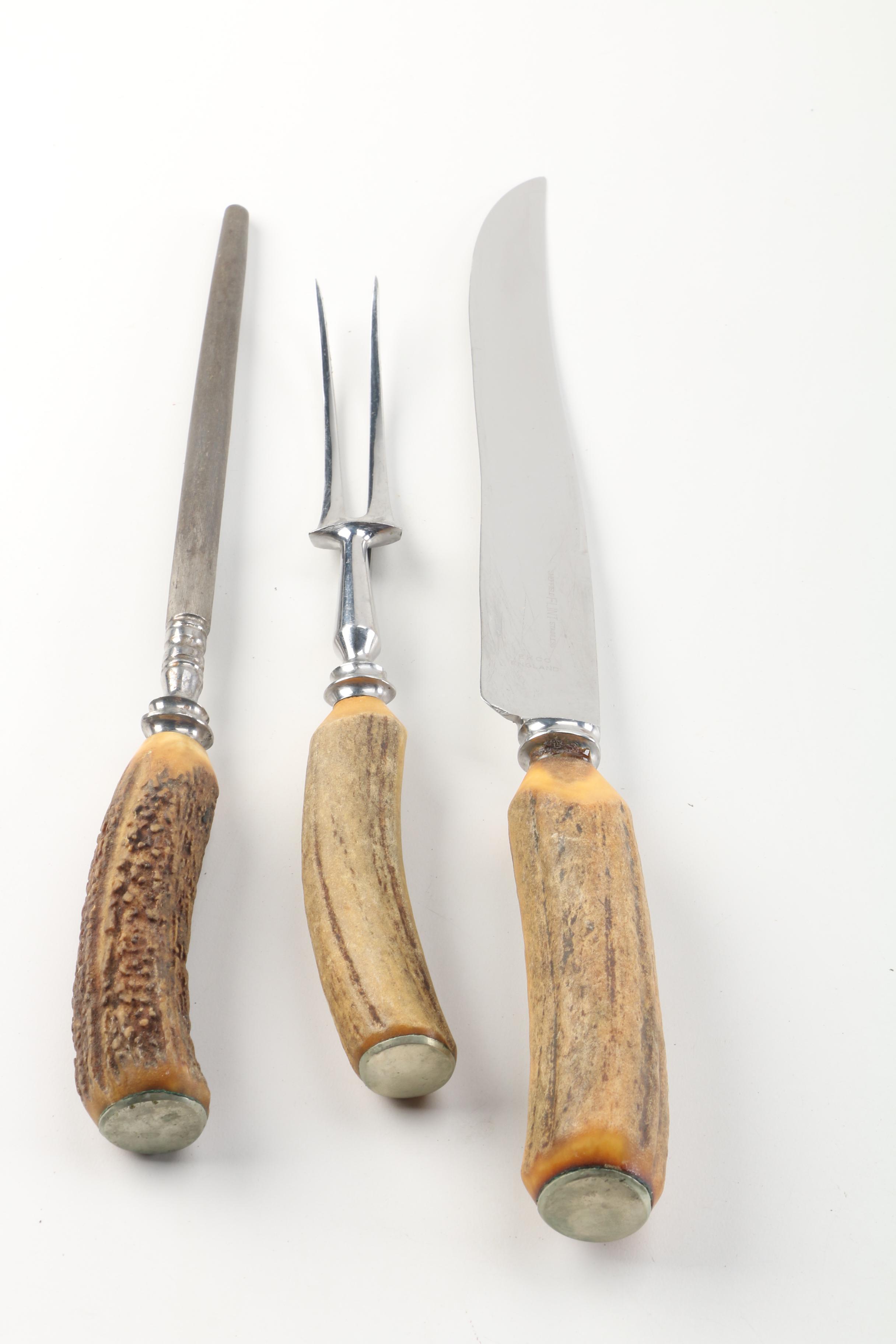 Ekco Carving Set And Box