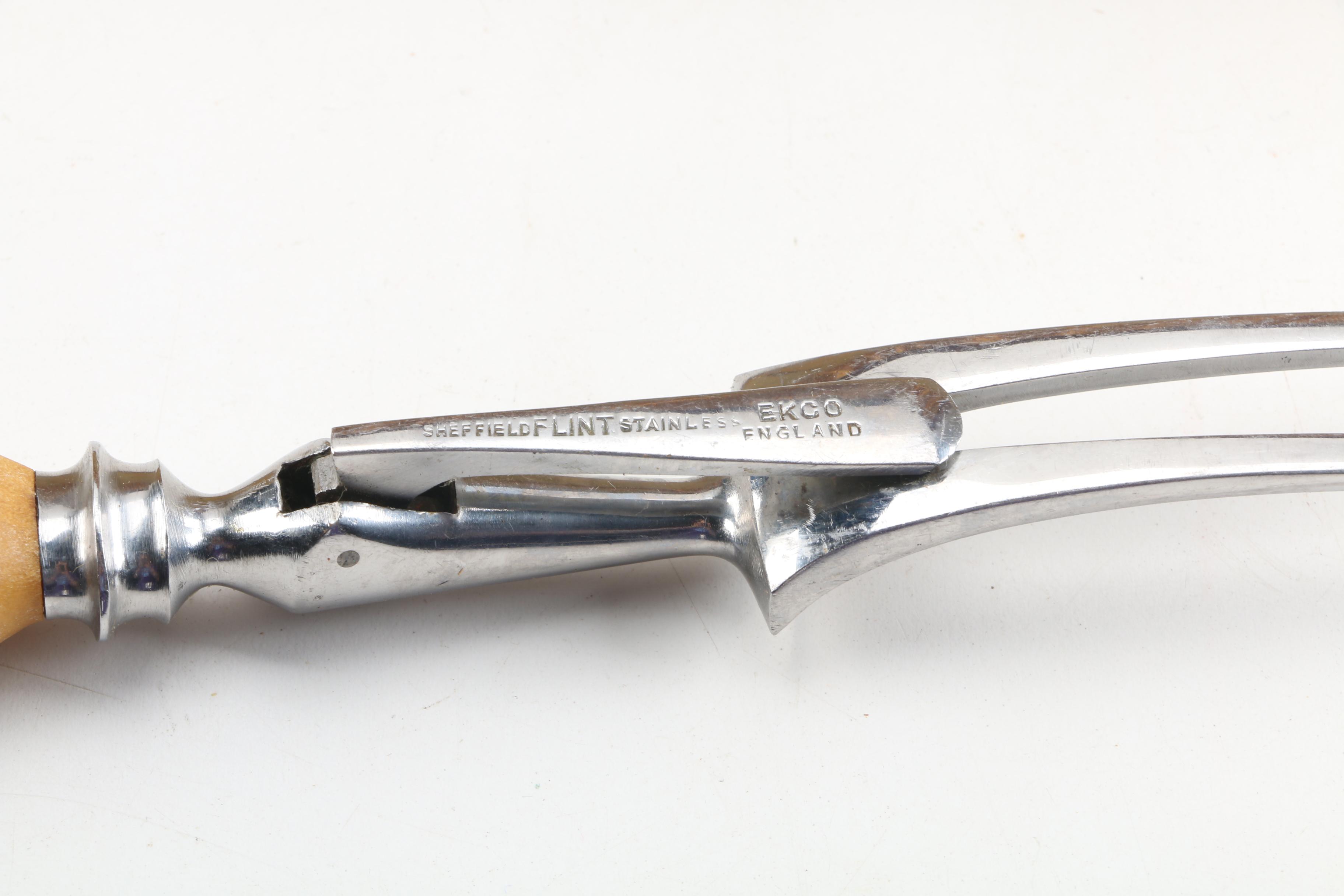 Ekco Carving Set And Box