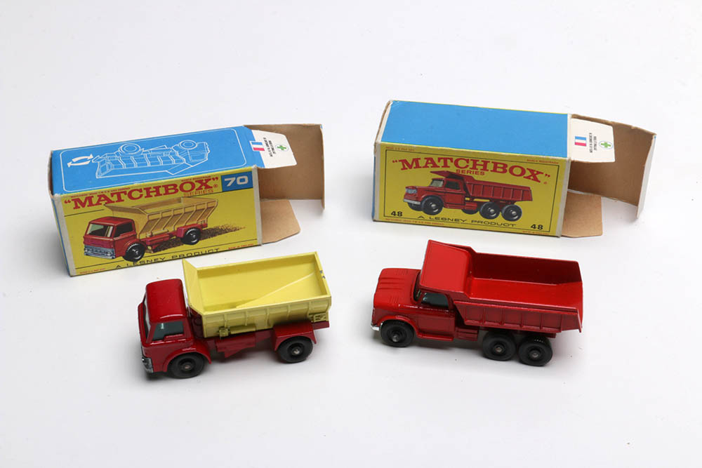 Vintage Lesney "Matchbox" Die-Cast Vehicles Also Including Marx and Others