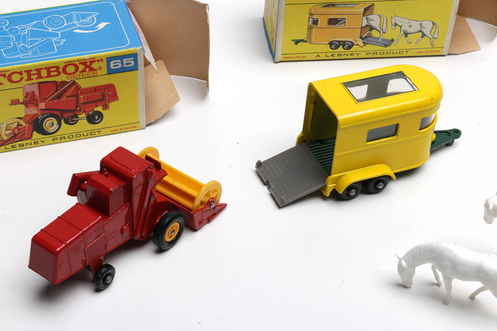 Vintage Lesney "Matchbox" Die-Cast Vehicles Also Including Marx and Others
