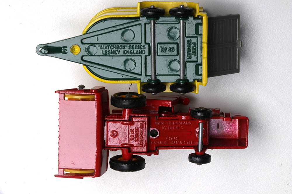 Vintage Lesney "Matchbox" Die-Cast Vehicles Also Including Marx and Others