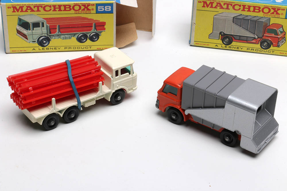 Vintage Lesney "Matchbox" Die-Cast Vehicles Also Including Marx and Others