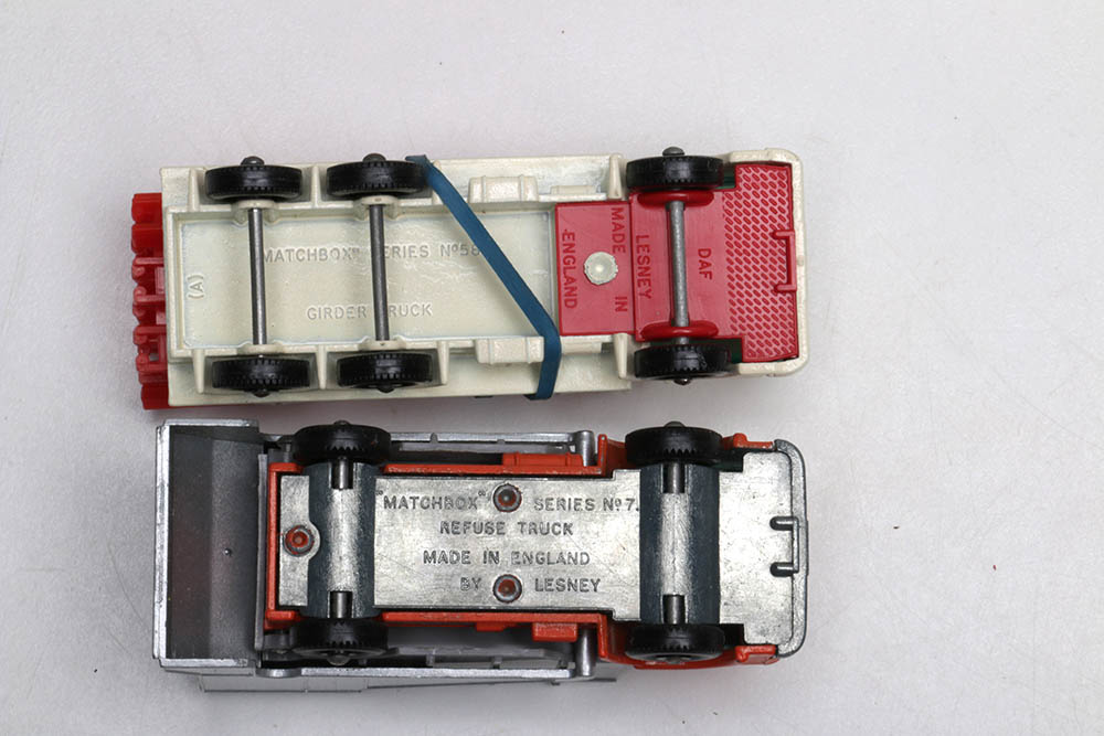 Vintage Lesney "Matchbox" Die-Cast Vehicles Also Including Marx and Others