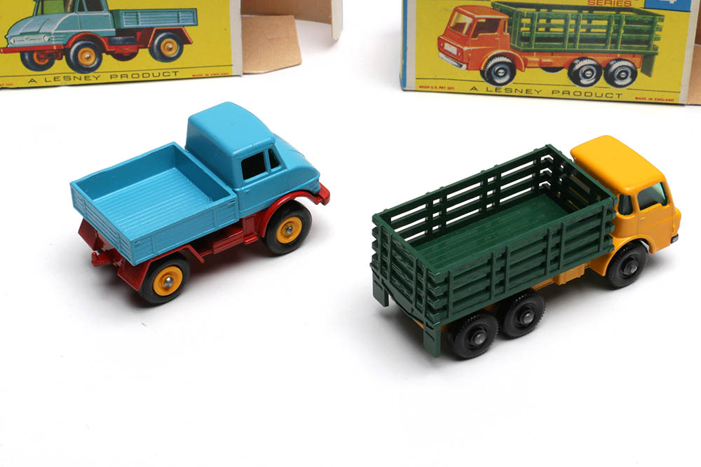 Vintage Lesney "Matchbox" Die-Cast Vehicles Also Including Marx and Others