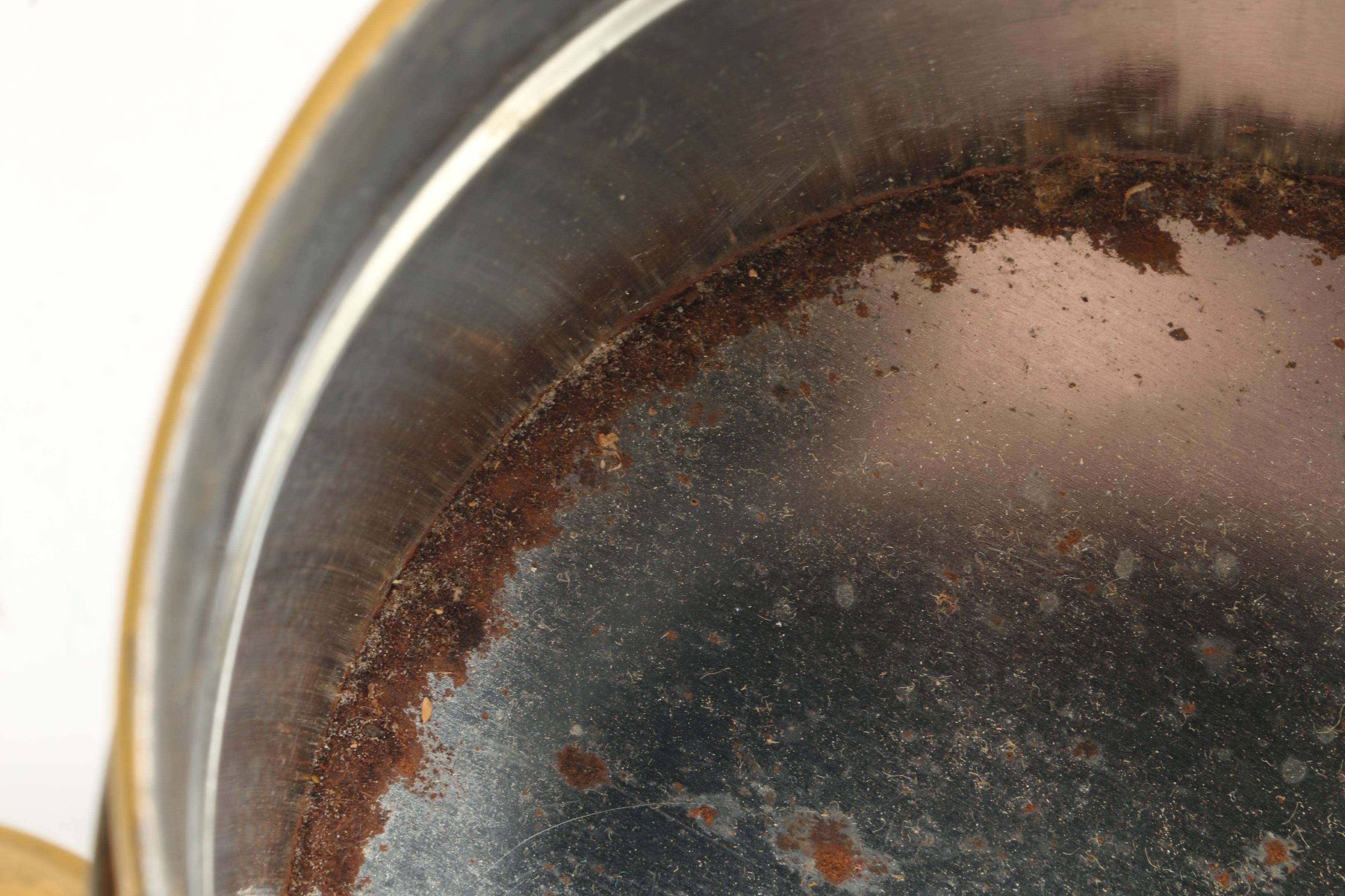 Vintage Crock, Mushroom Motif Lunch Pail, and Pig Figural Basket