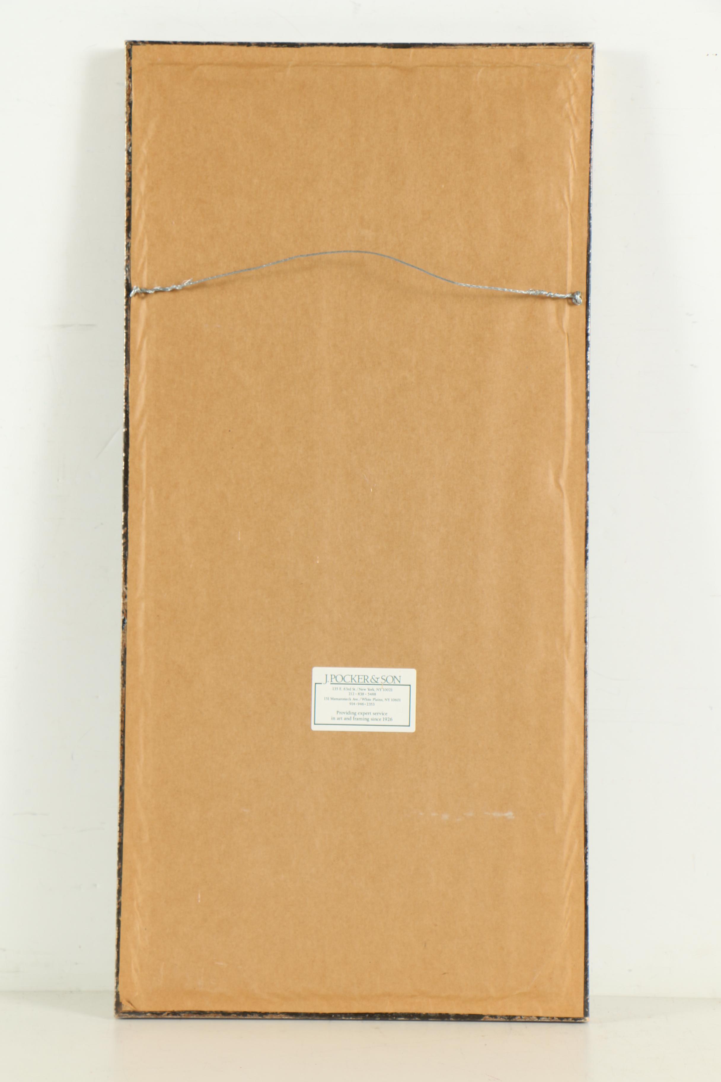 Roberta A. Hogan Watercolor and Gouache Painting "Salt-Marsh Fleabane"