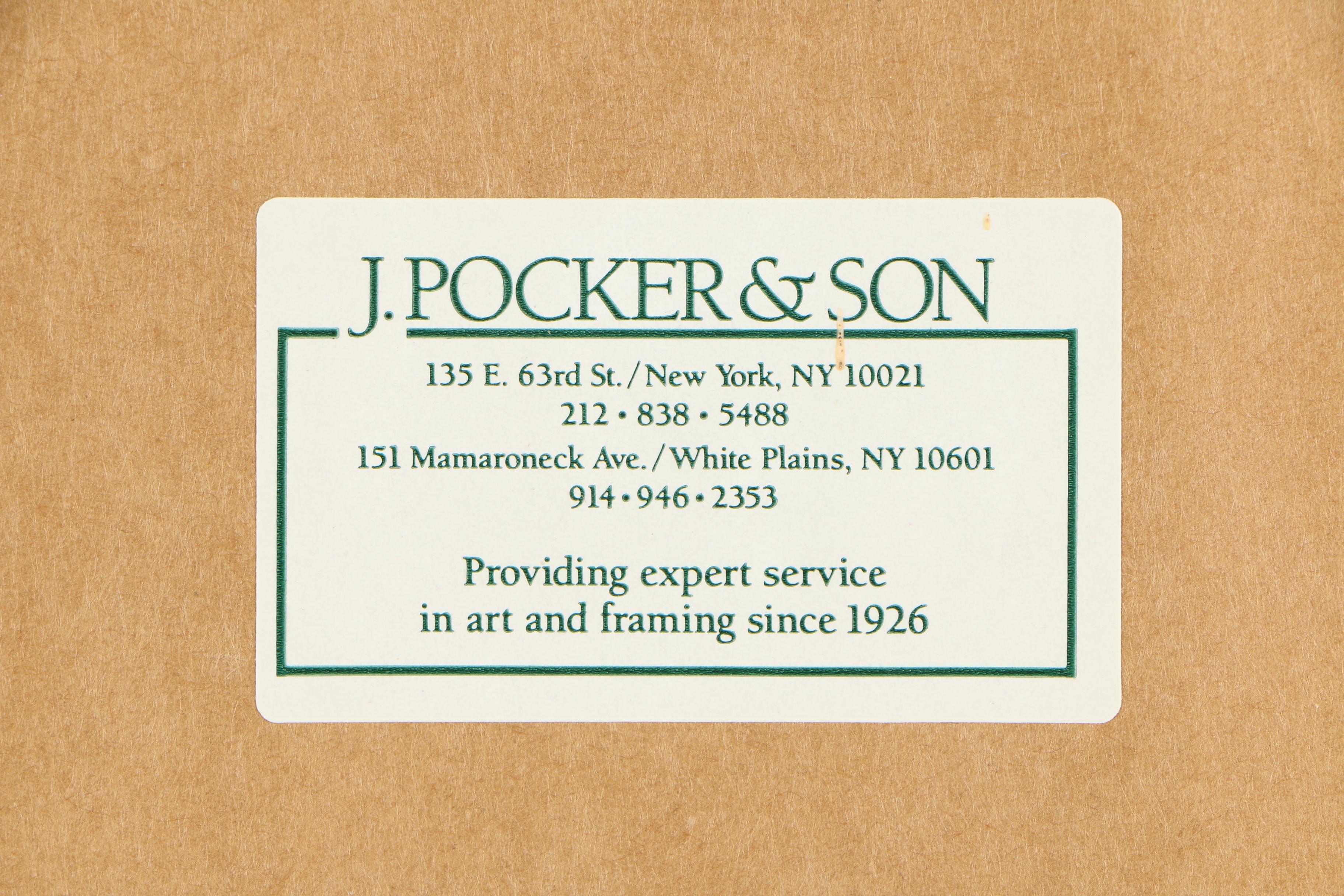 Roberta A. Hogan Watercolor and Gouache Painting "Salt-Marsh Fleabane"