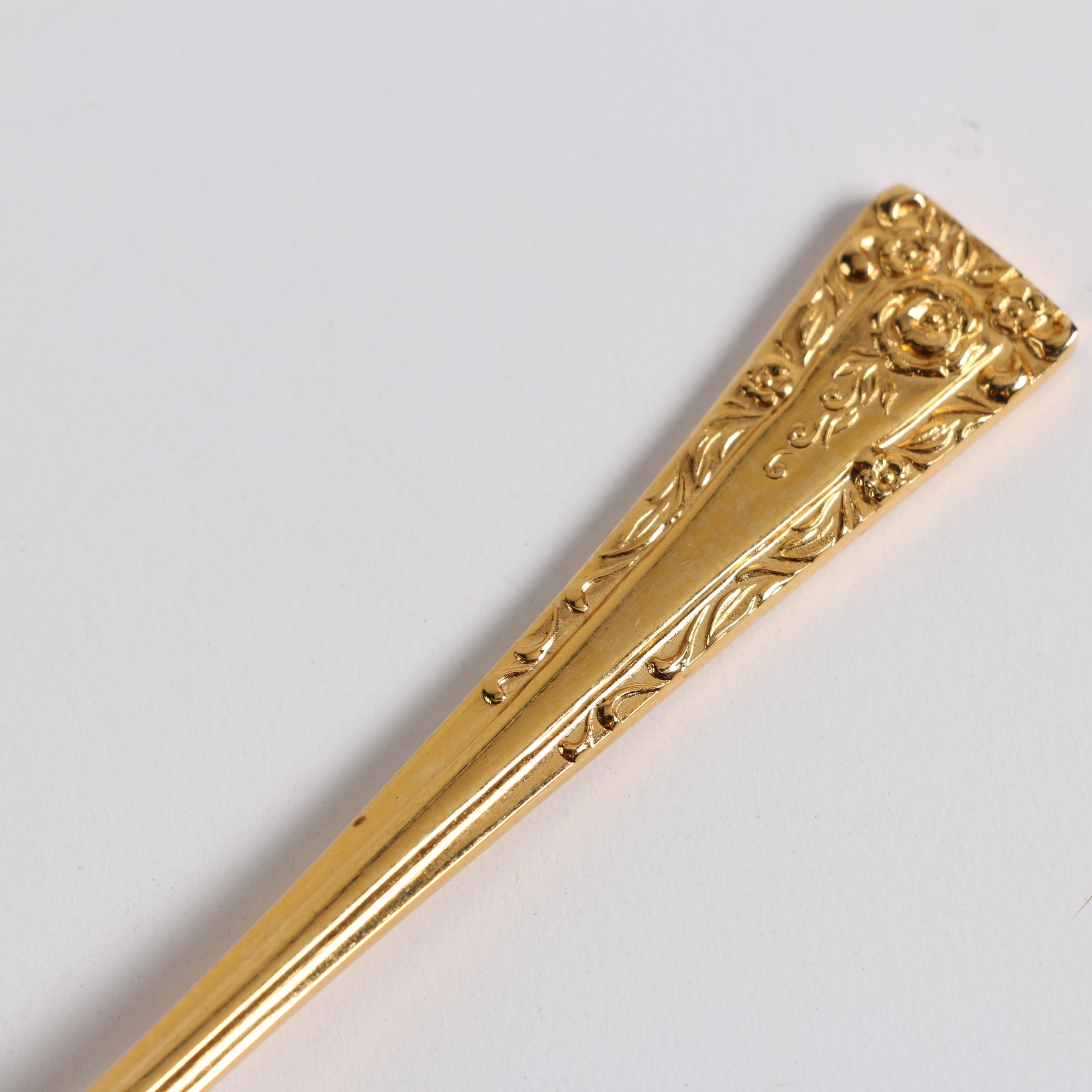 National Gold Wash "Beauvais" Flatware