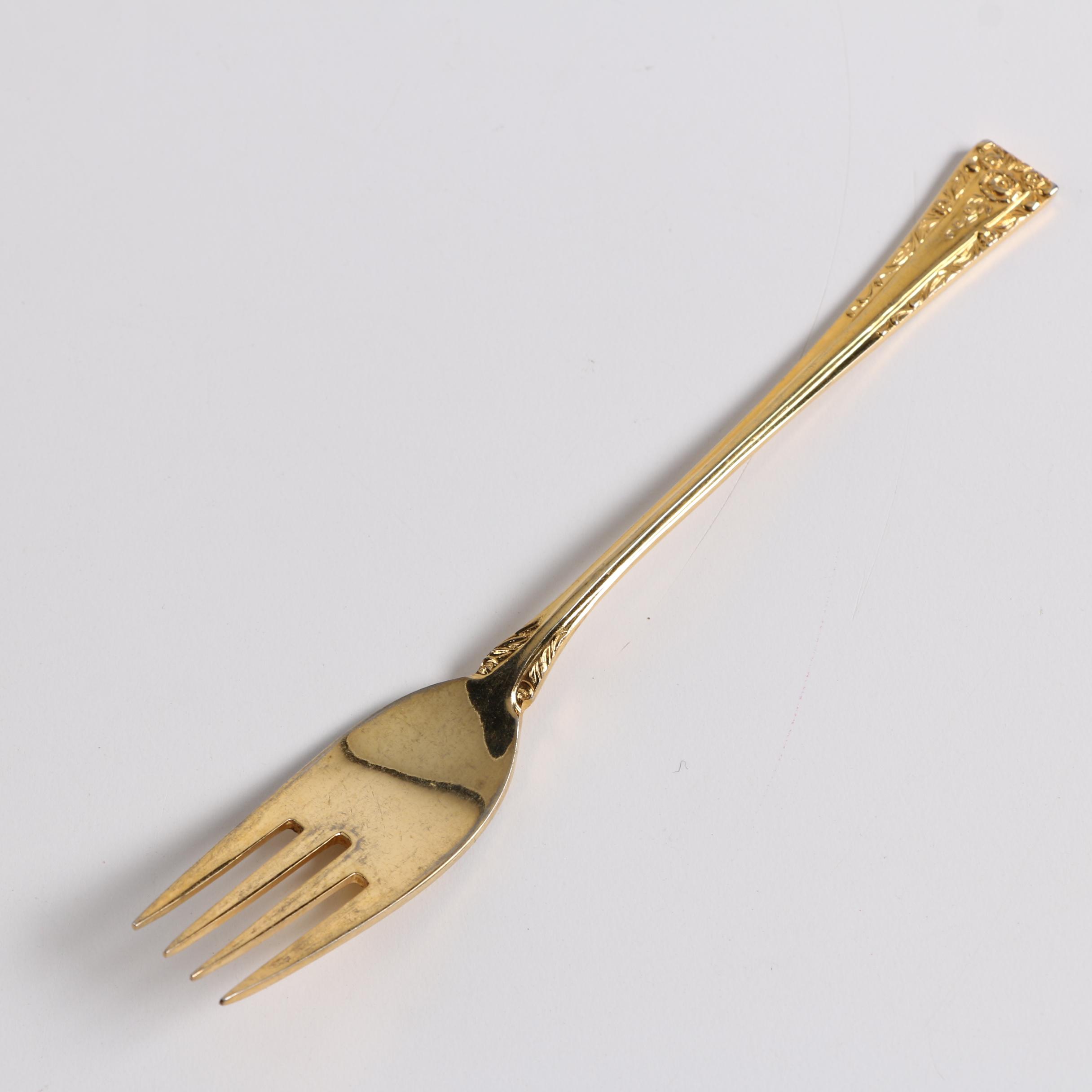 National Gold Wash "Beauvais" Flatware