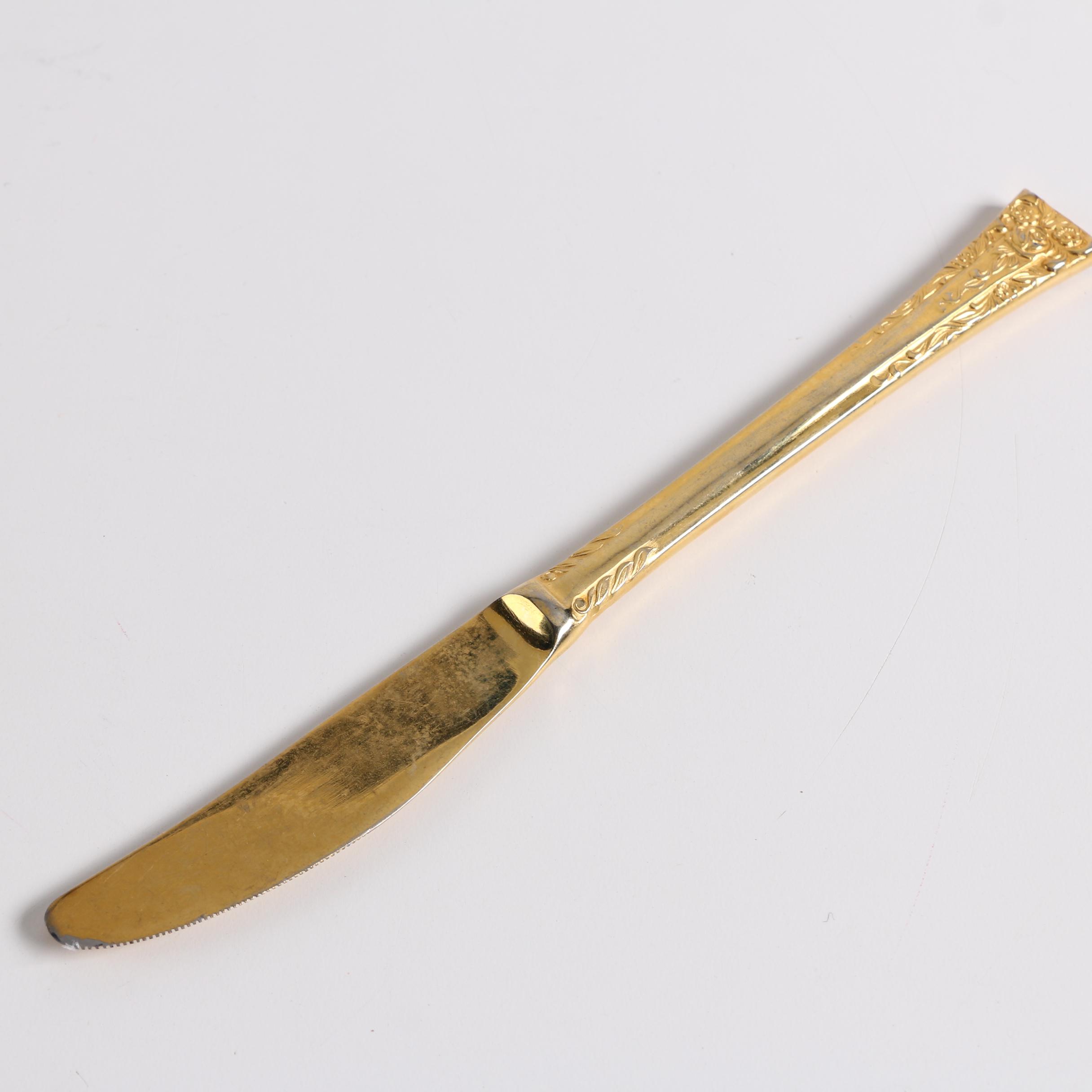 National Gold Wash "Beauvais" Flatware