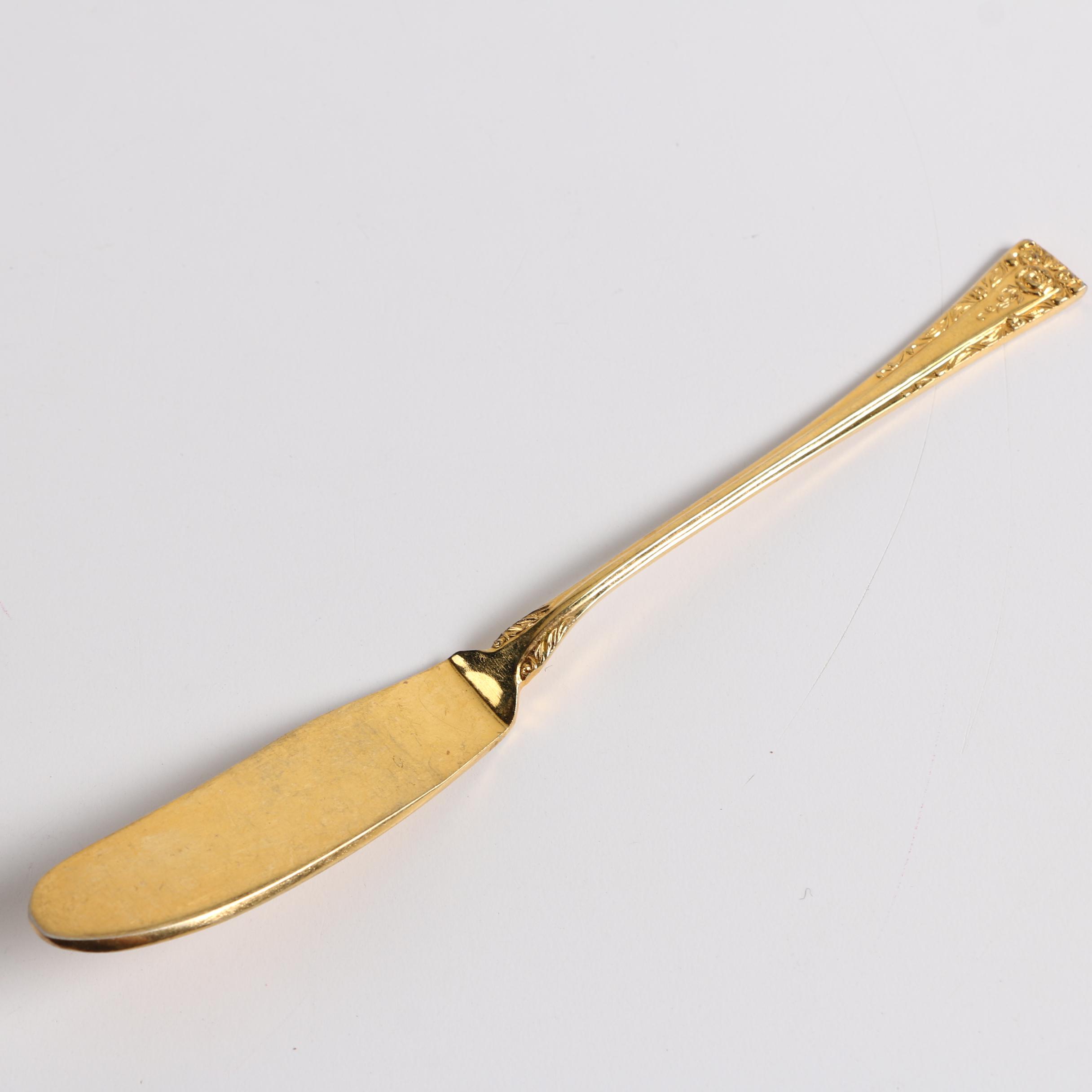 National Gold Wash "Beauvais" Flatware