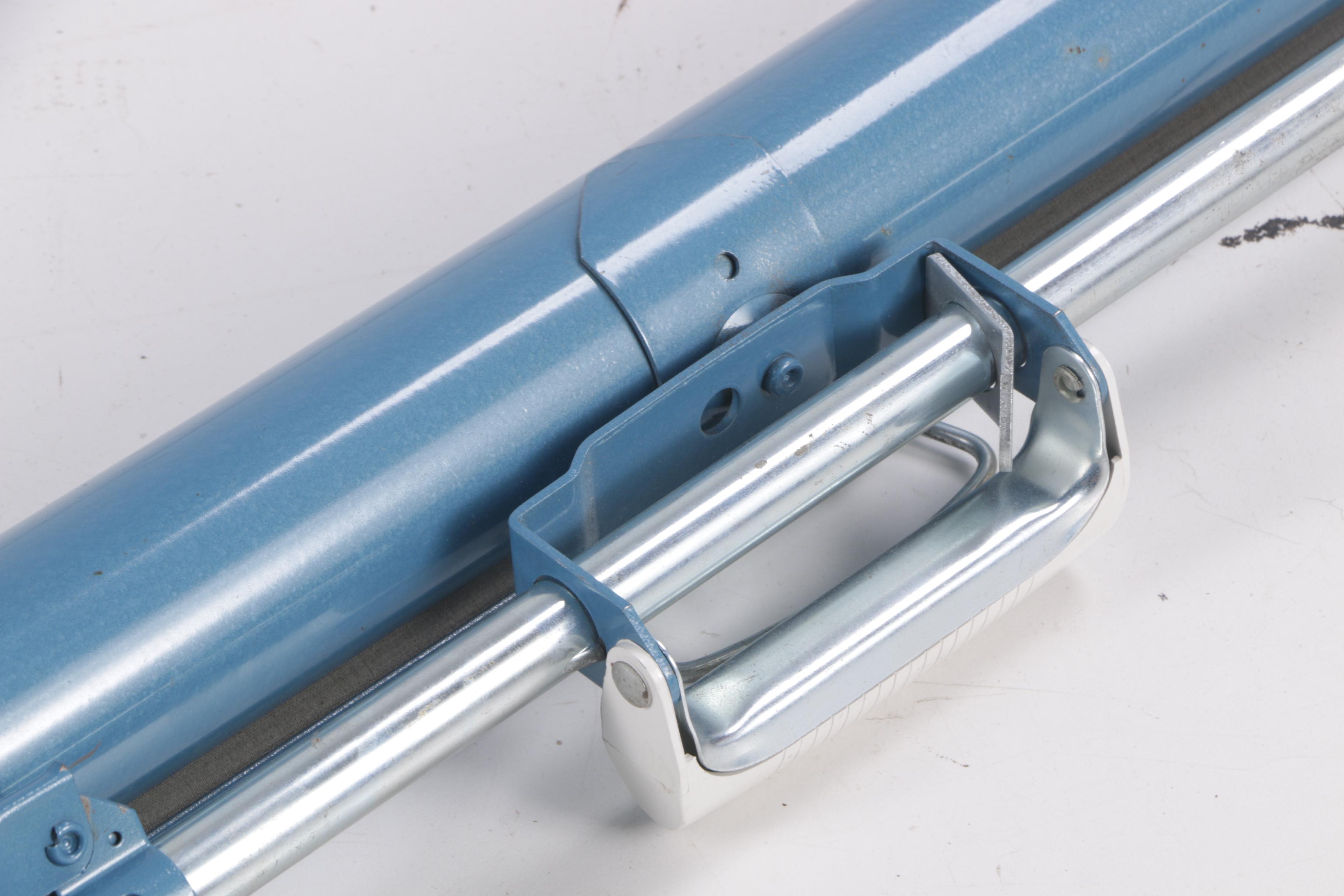 Vintage Da-Lite "Silver Flyer" Portable Projection Screen and Tripod Stand