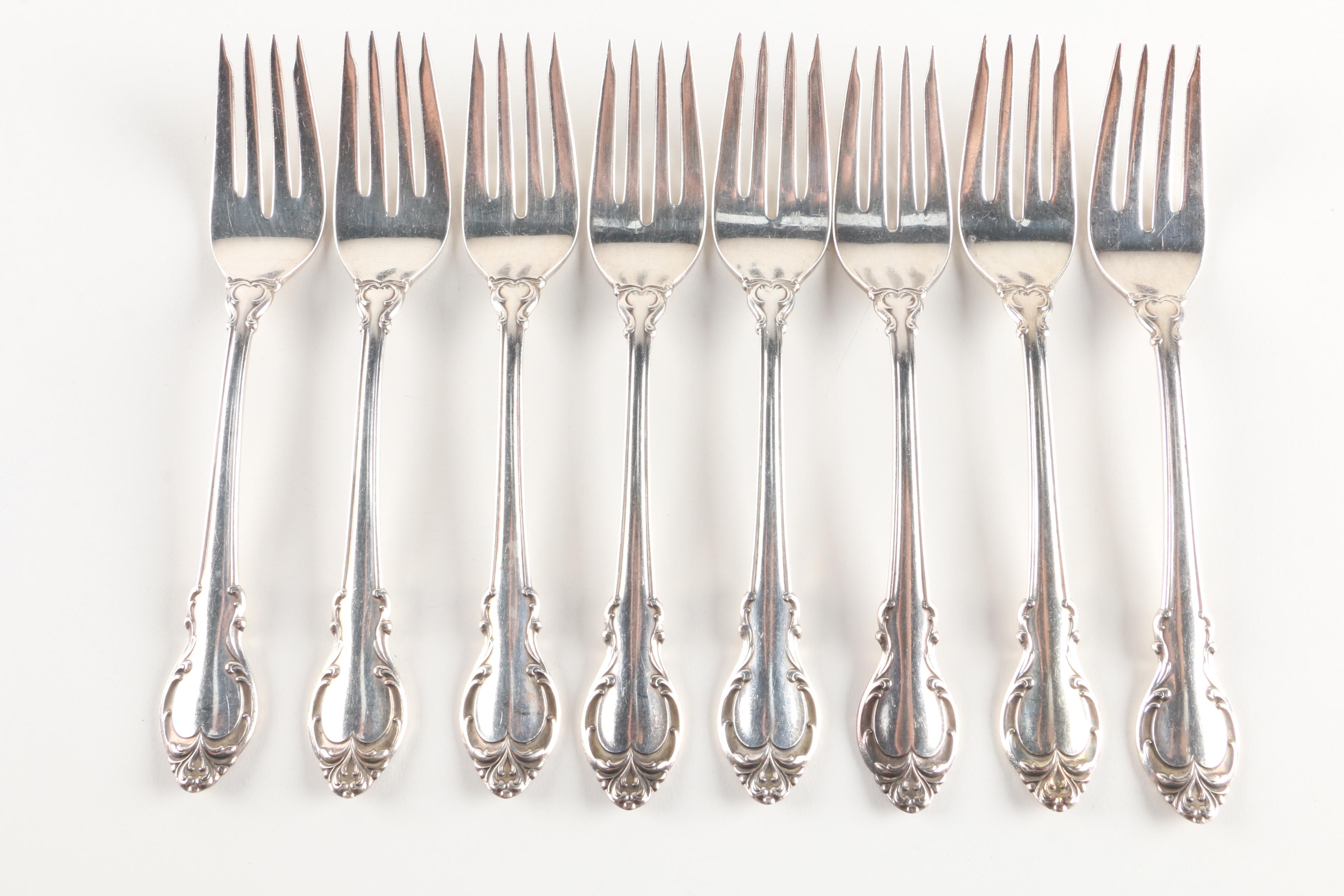 Holmes & Edwards "Silver Fashion" Silver Plate Flatware Set