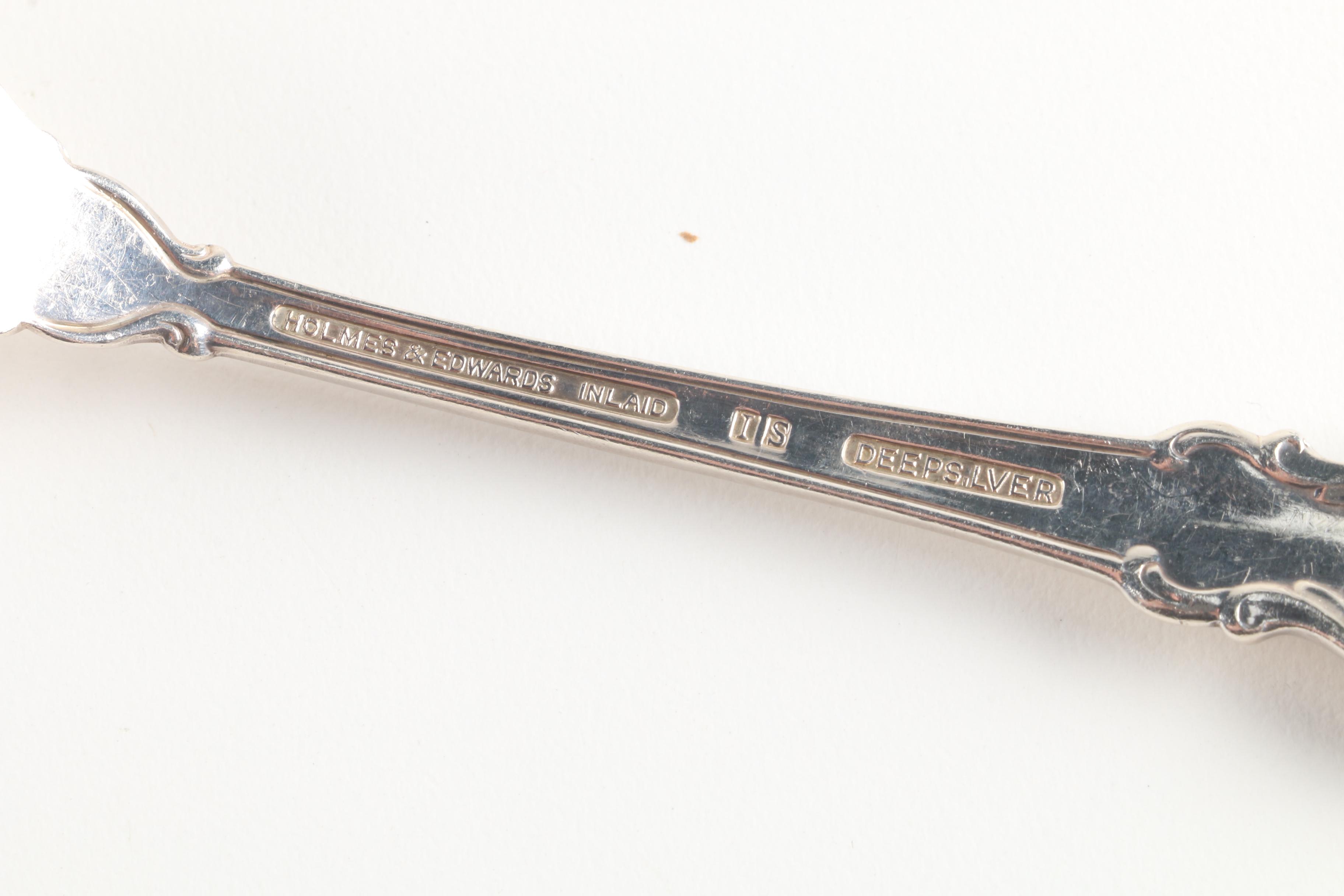 Holmes & Edwards "Silver Fashion" Silver Plate Flatware Set