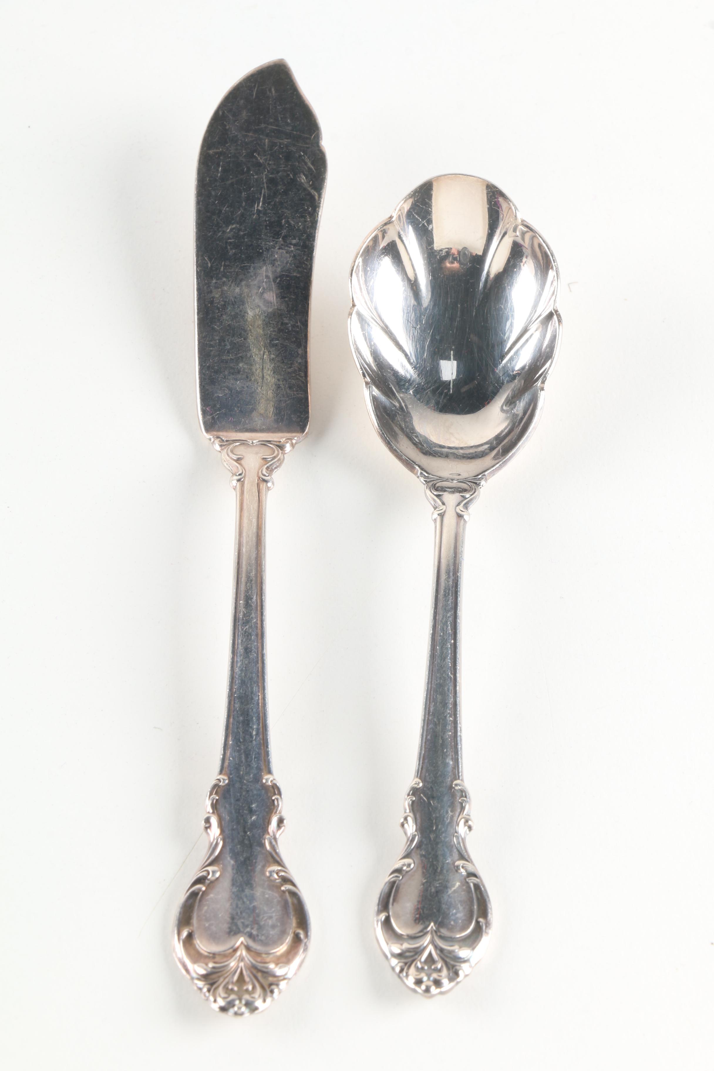 Holmes & Edwards "Silver Fashion" Silver Plate Flatware Set