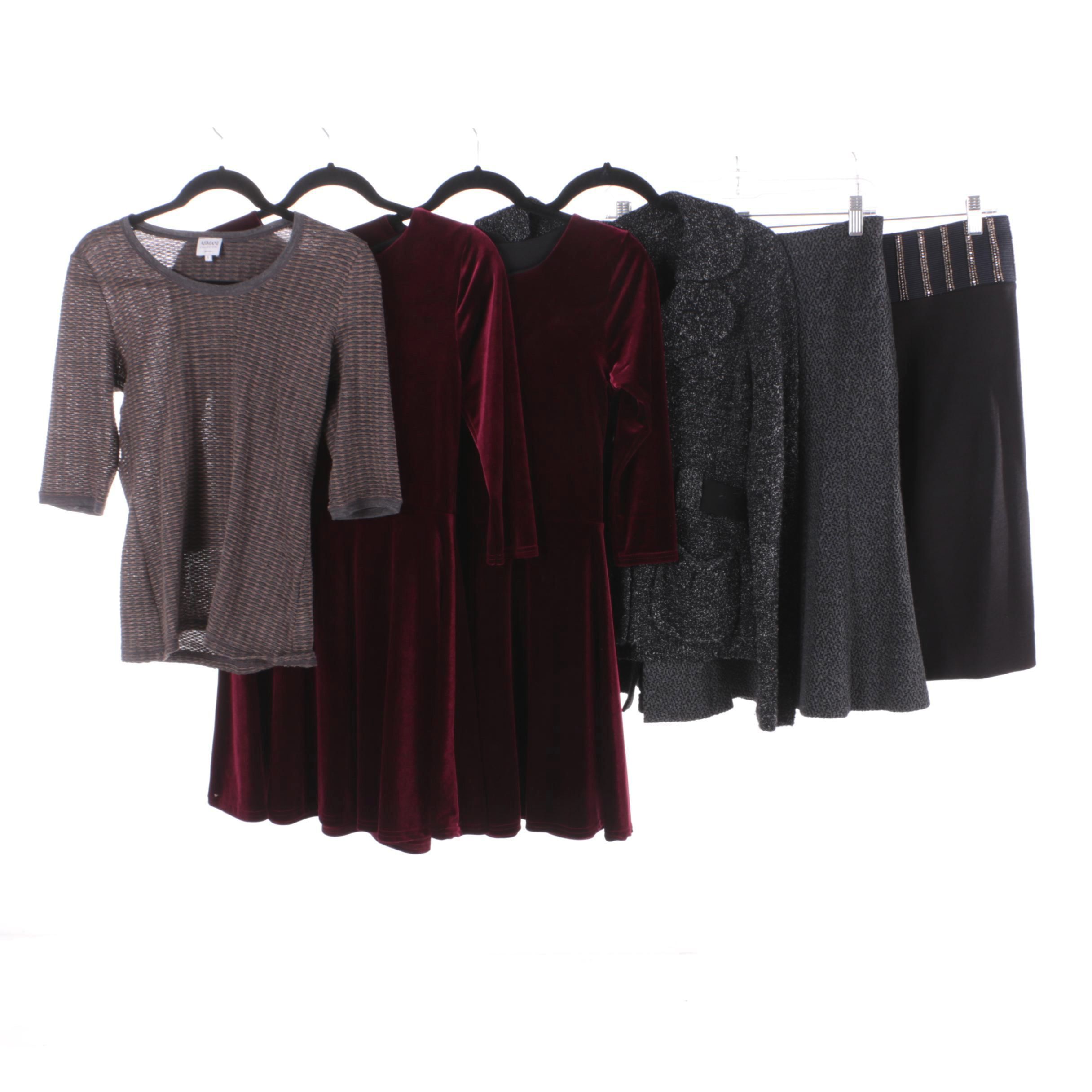 Women's Dresses and Separates Including Armani Collezioni and Tory Burch