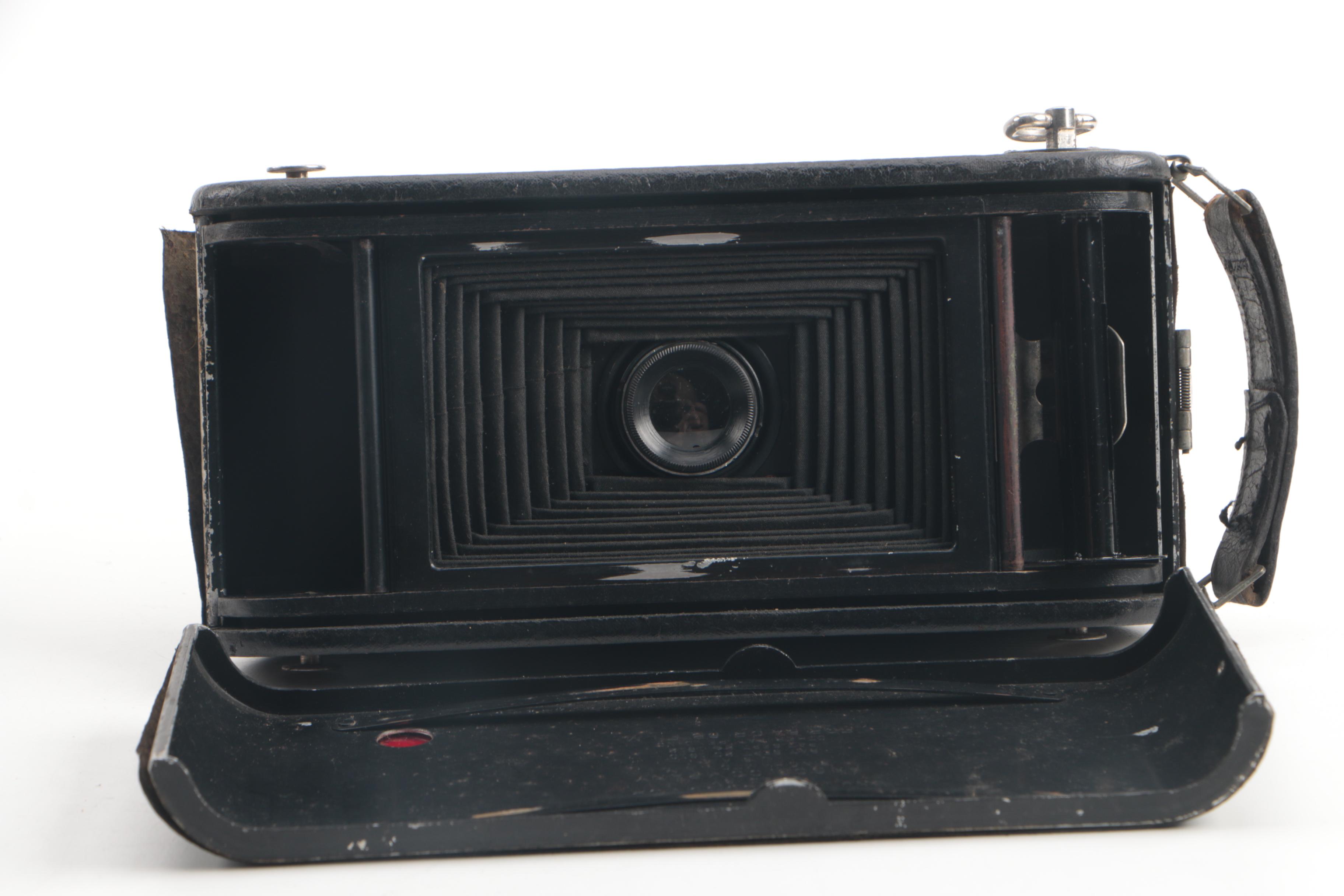 Polaroid Model 95 Land Camera with Other Vintage Cameras and Accessories