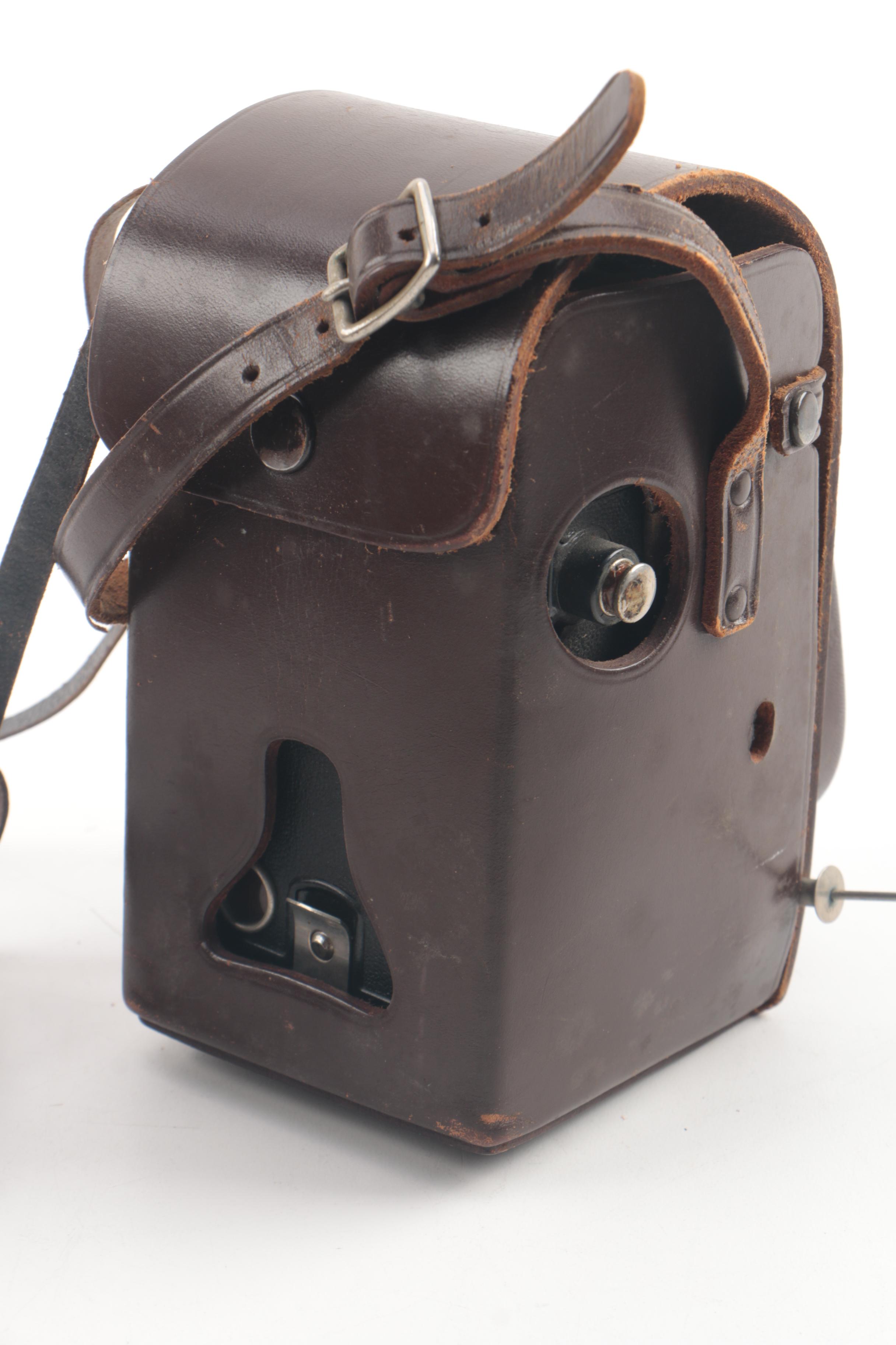 Polaroid Model 95 Land Camera with Other Vintage Cameras and Accessories