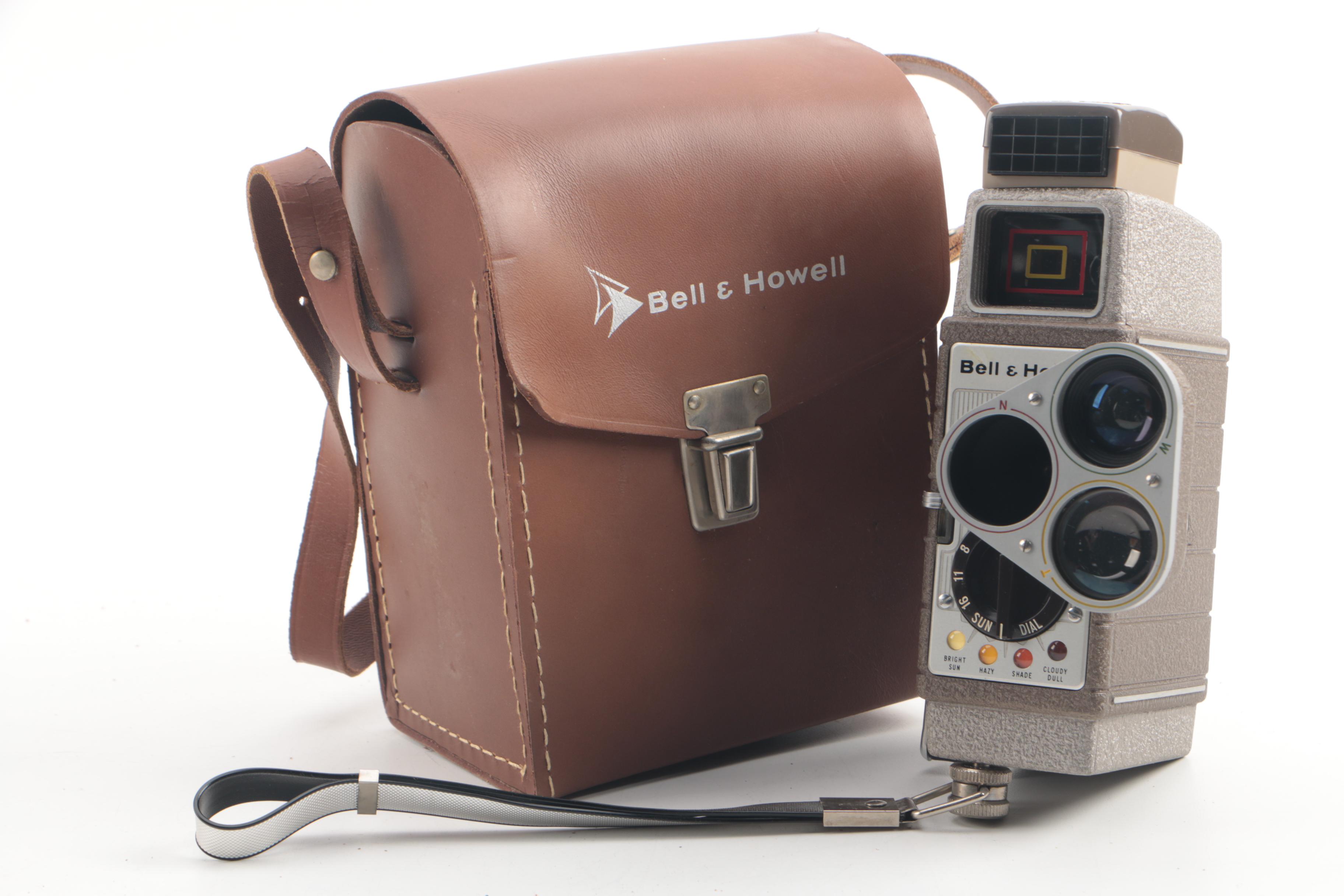 Polaroid Model 95 Land Camera with Other Vintage Cameras and Accessories