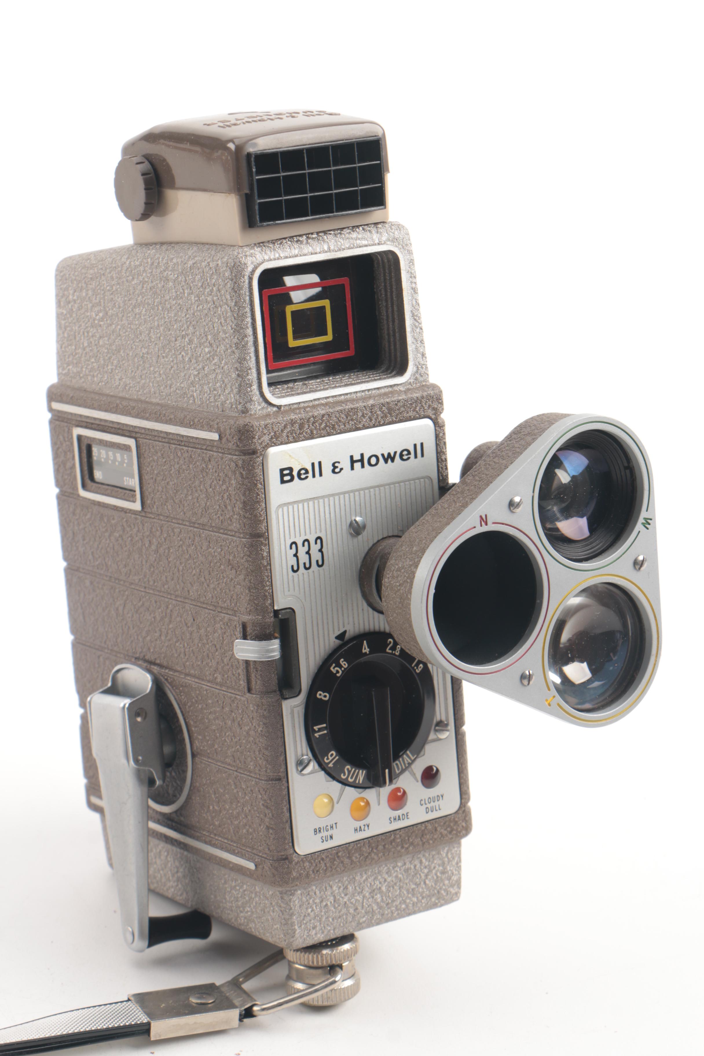 Polaroid Model 95 Land Camera with Other Vintage Cameras and Accessories