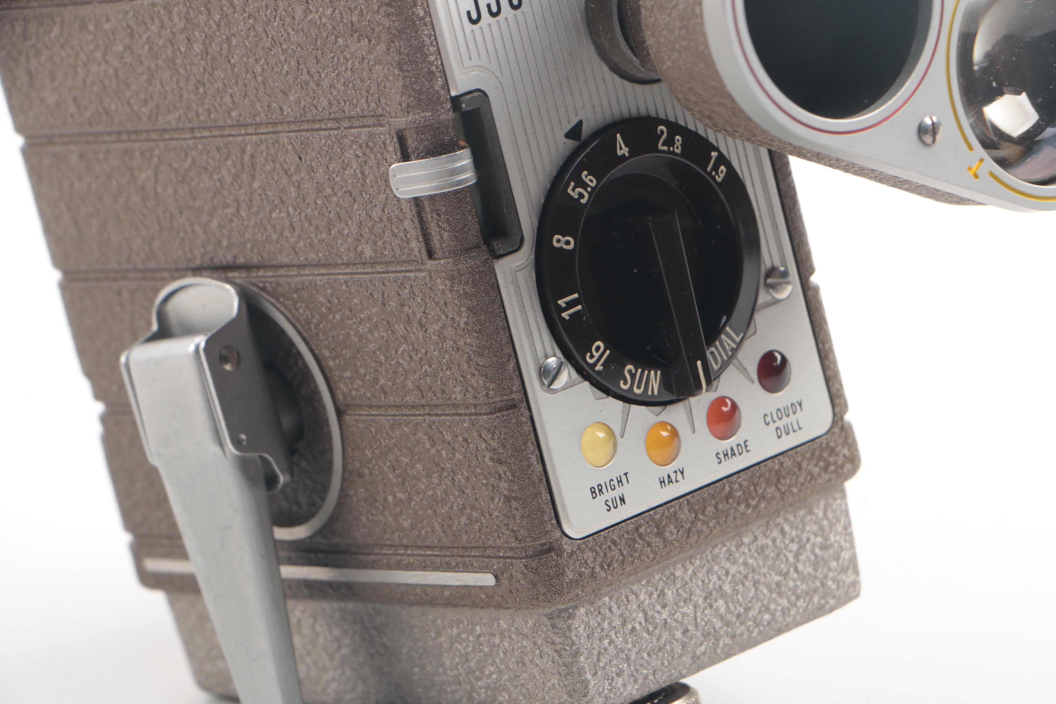 Polaroid Model 95 Land Camera with Other Vintage Cameras and Accessories