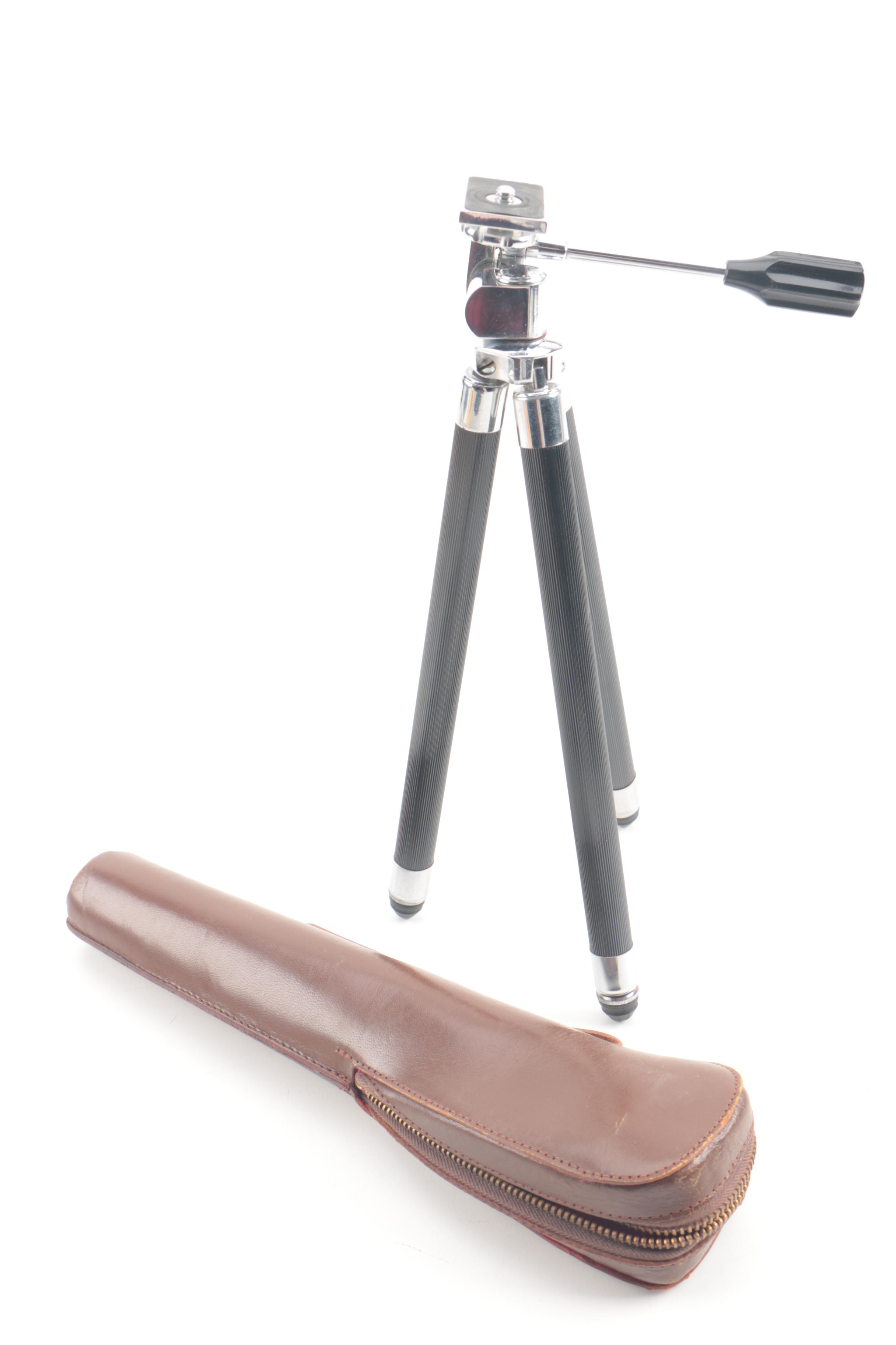 Polaroid Model 95 Land Camera with Other Vintage Cameras and Accessories