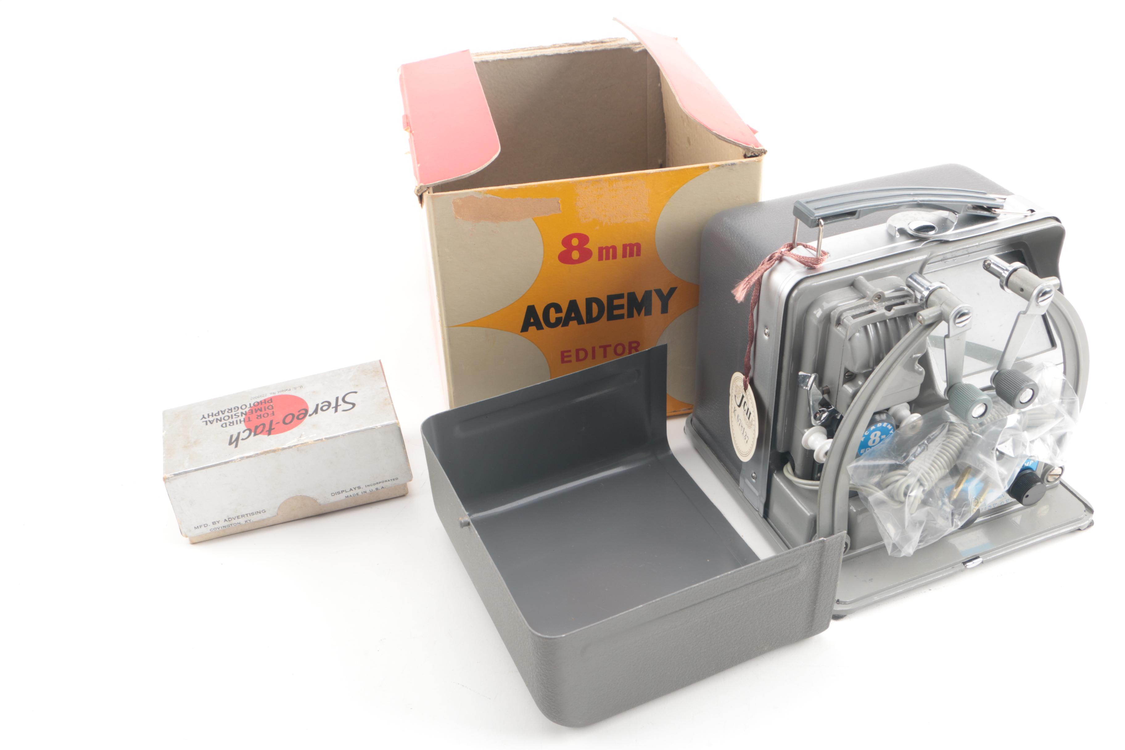 Polaroid Model 95 Land Camera with Other Vintage Cameras and Accessories