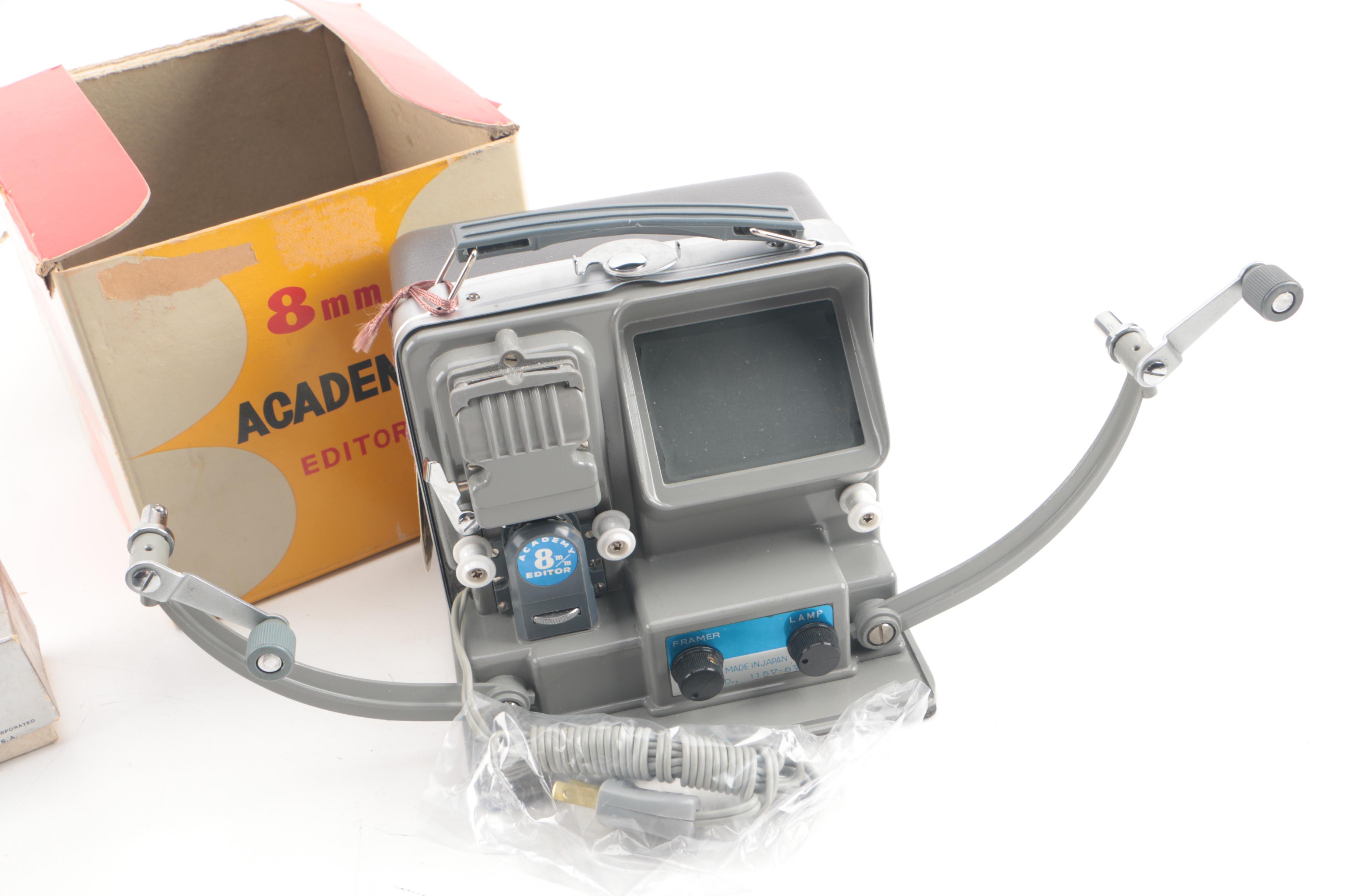 Polaroid Model 95 Land Camera with Other Vintage Cameras and Accessories