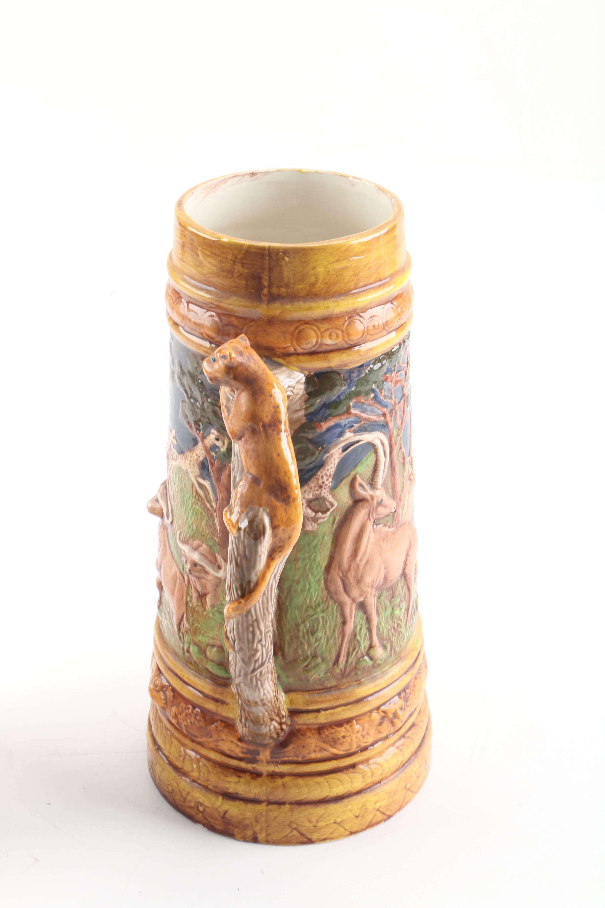 Danish Q. Gadd Ceramic Beer Stein