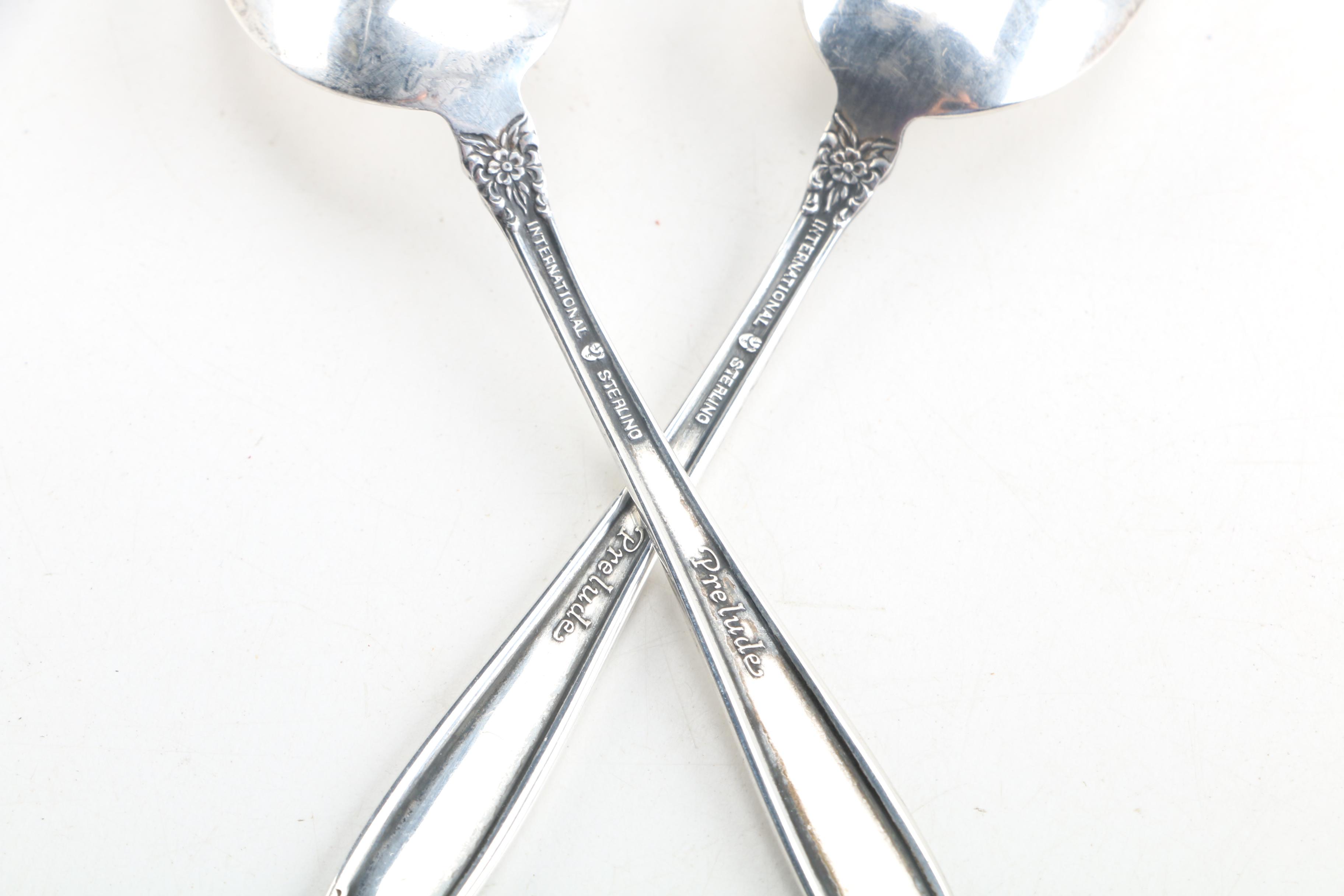 International Silver Co. "Prelude" Sterling Demitasse Spoons