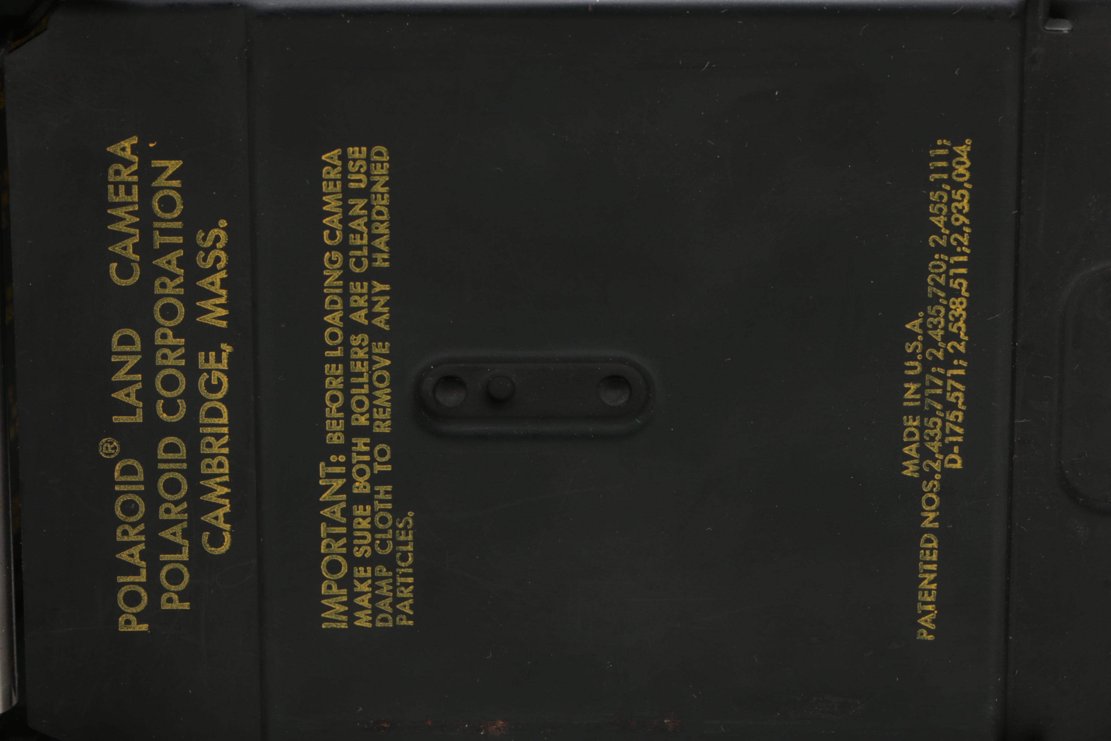 Vintage Polaroid Land Cameras and Accessories with Kodak Brownie Box Camera