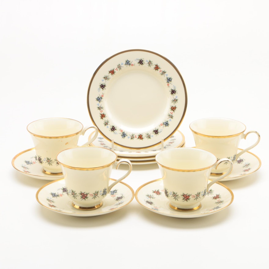 Minton "Mirabeau" Bone China Tea Service for Four