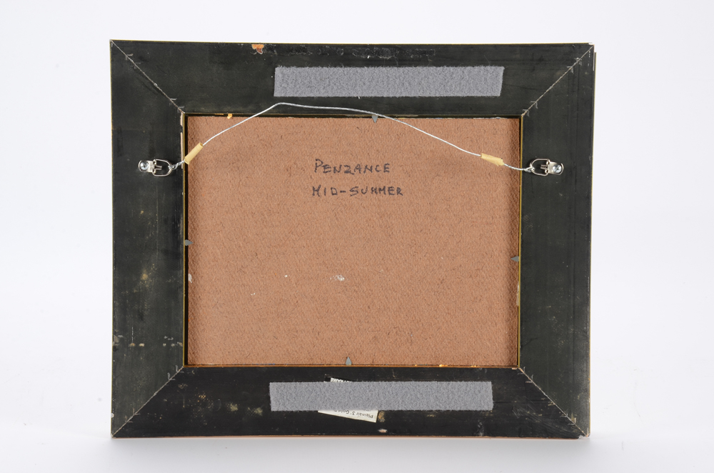 Nino Pippa Impressionist Oil Painting on Board "Penzance Mid-Summer"