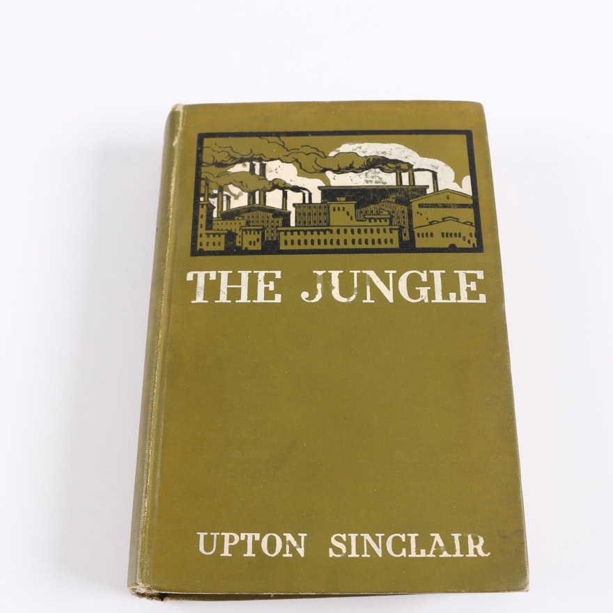 1906 Early Printing "The Jungle" by Upton Sinclair