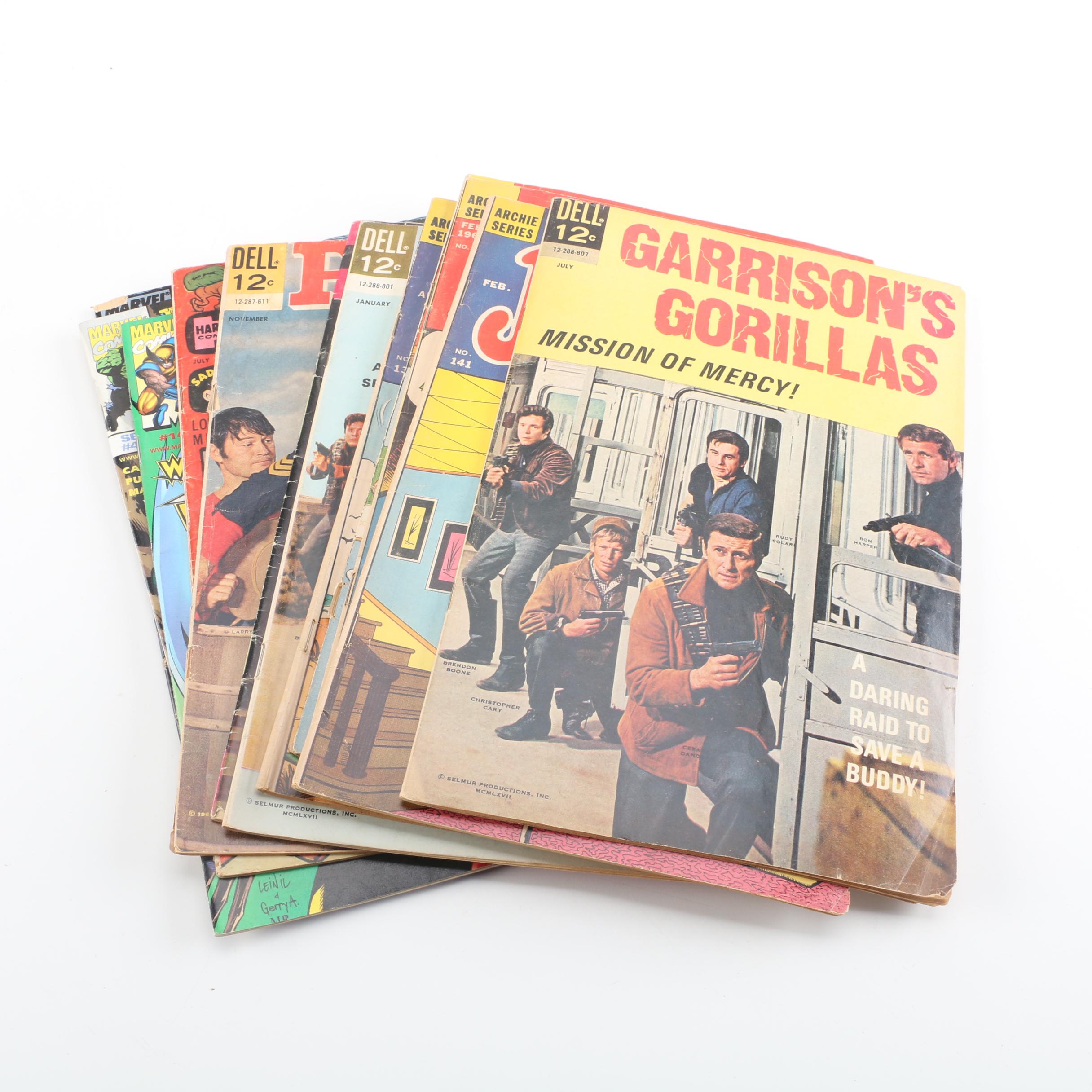 Silver Age and Modern Age Comic Books Including "Jughead"