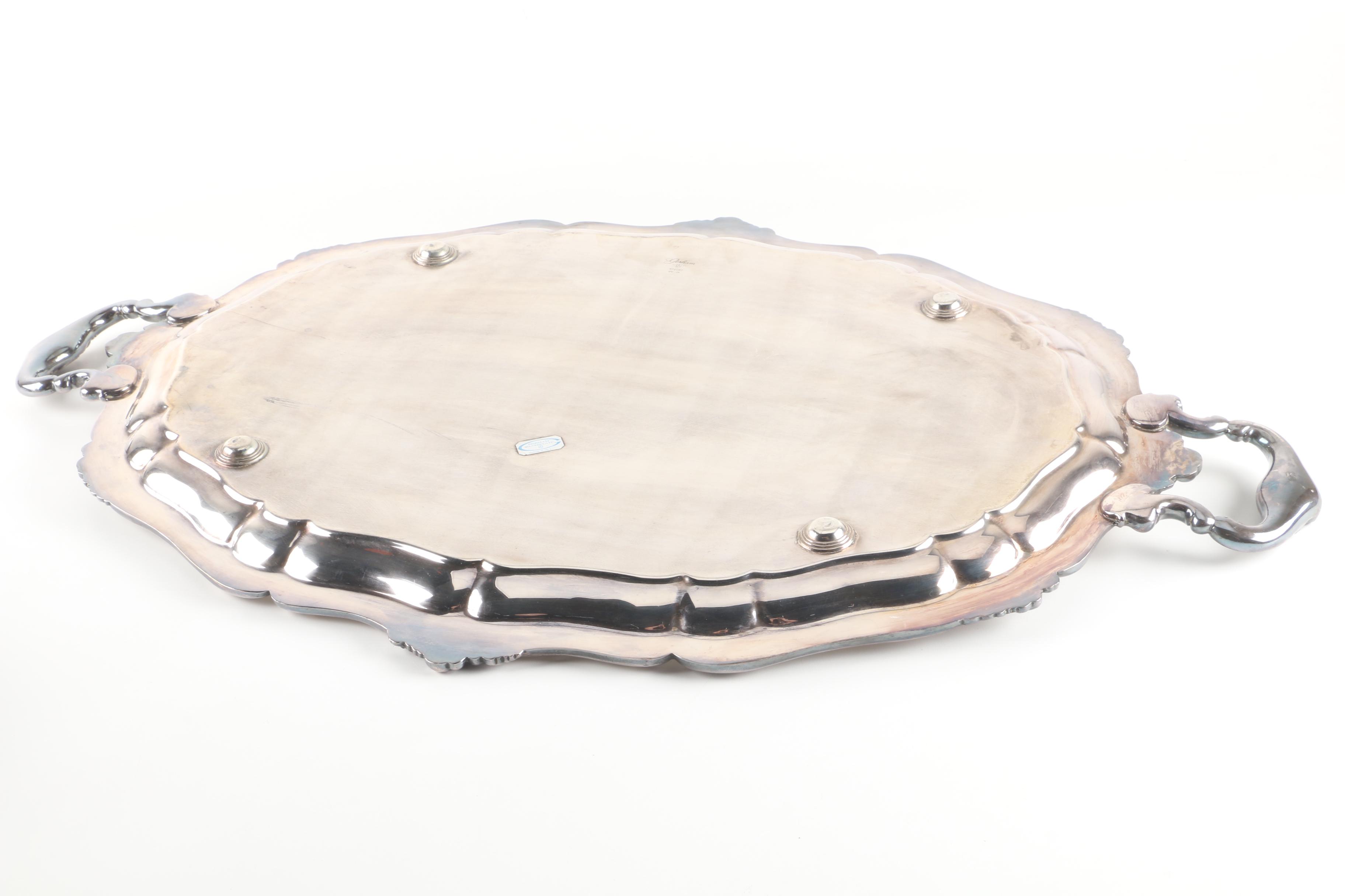 Gorham "Rosewood" Silver Plate Tea and Coffee Service Set