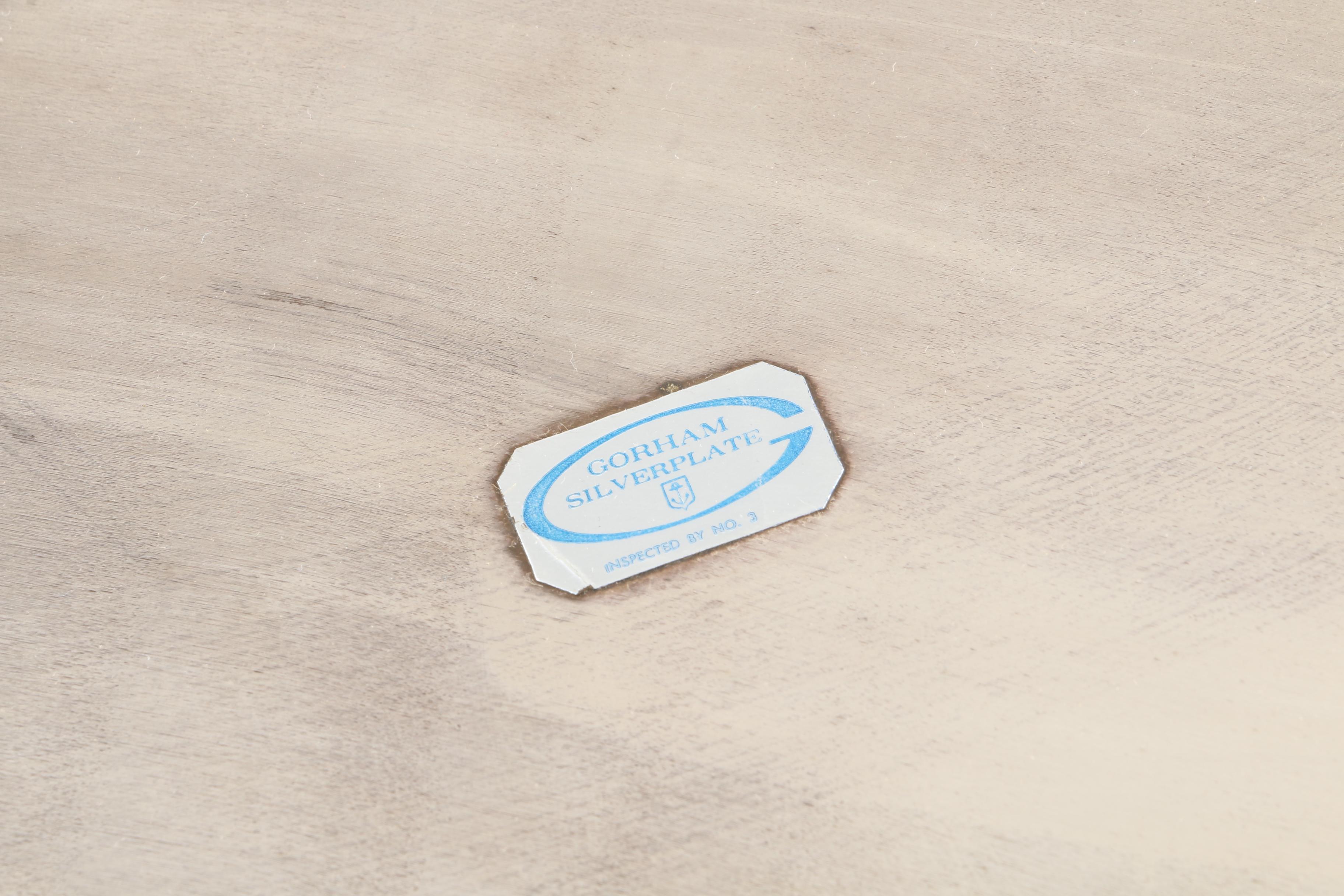 Gorham "Rosewood" Silver Plate Tea and Coffee Service Set