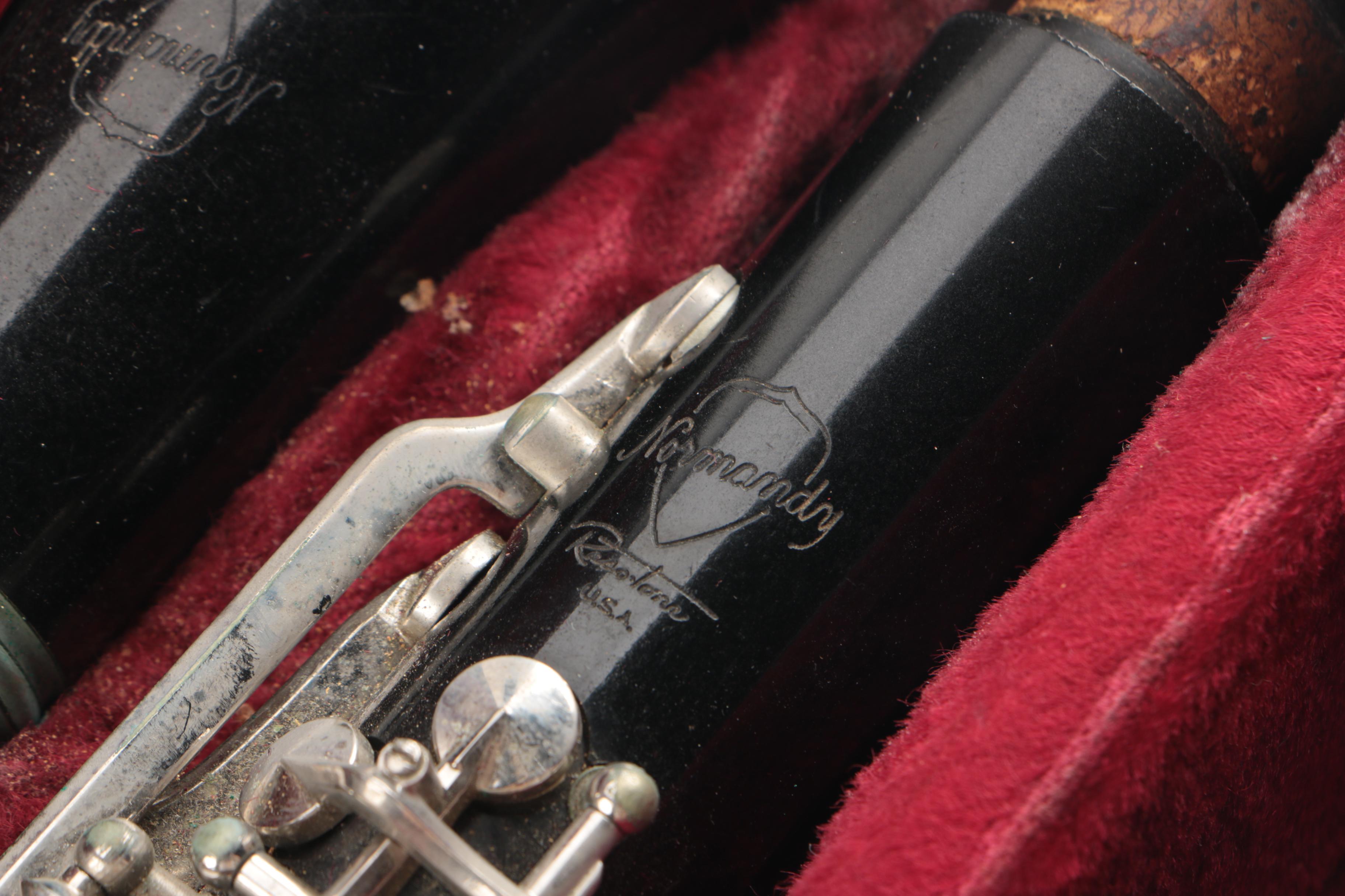 Vintage Normandy Reso-Tone Clarinet in Noblet Case