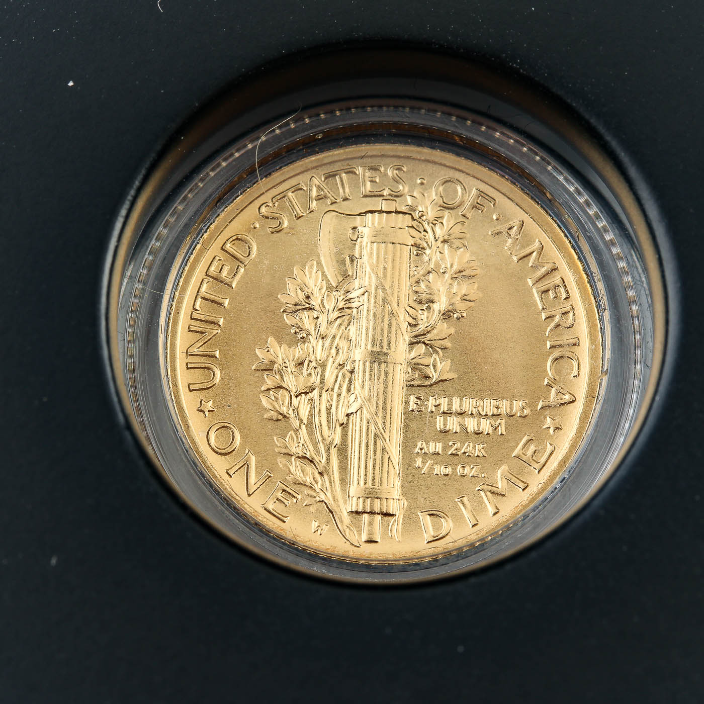 2016 Mercury Dime Centennial Gold Coin