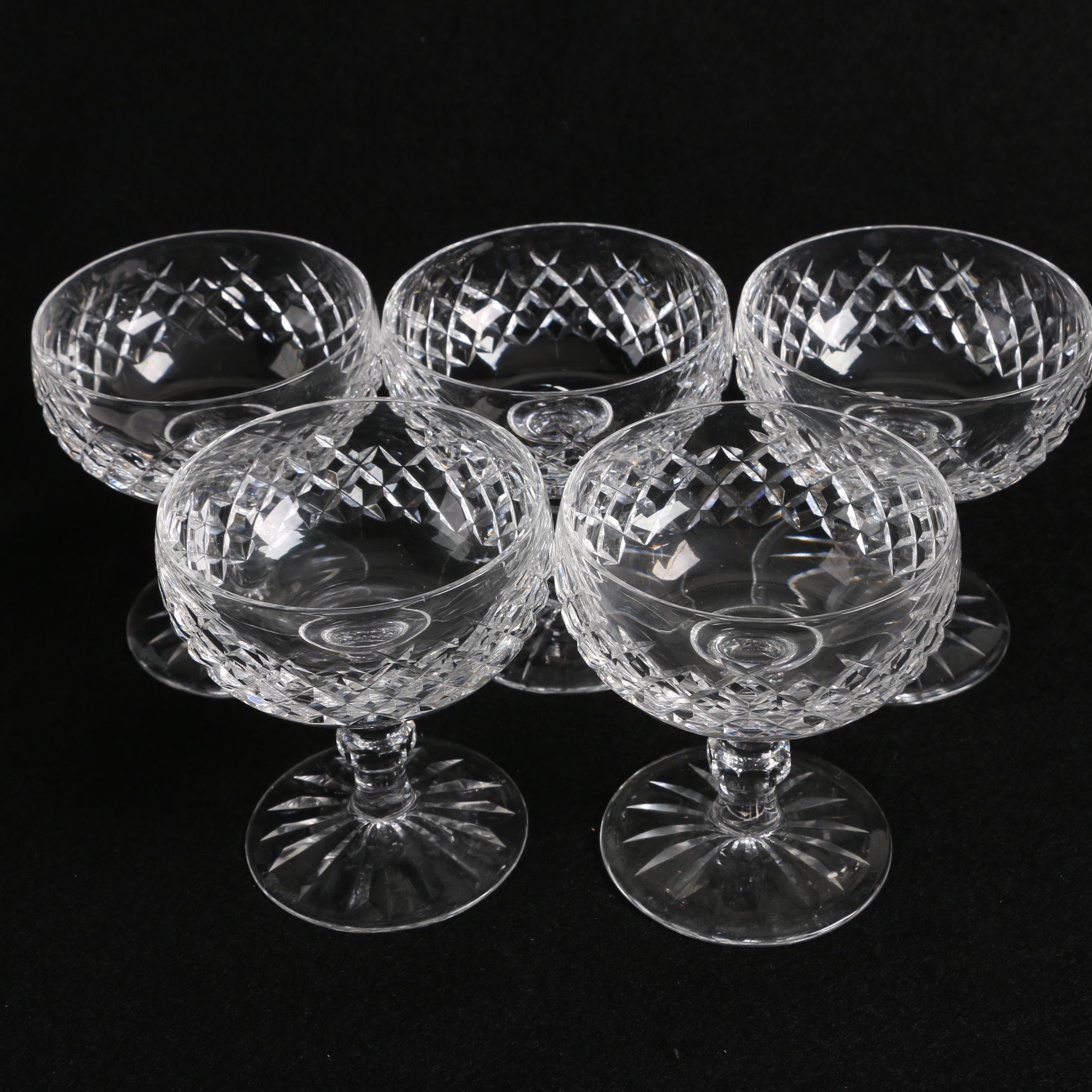 Waterford Crystal "Boyne" Champagne Glasses