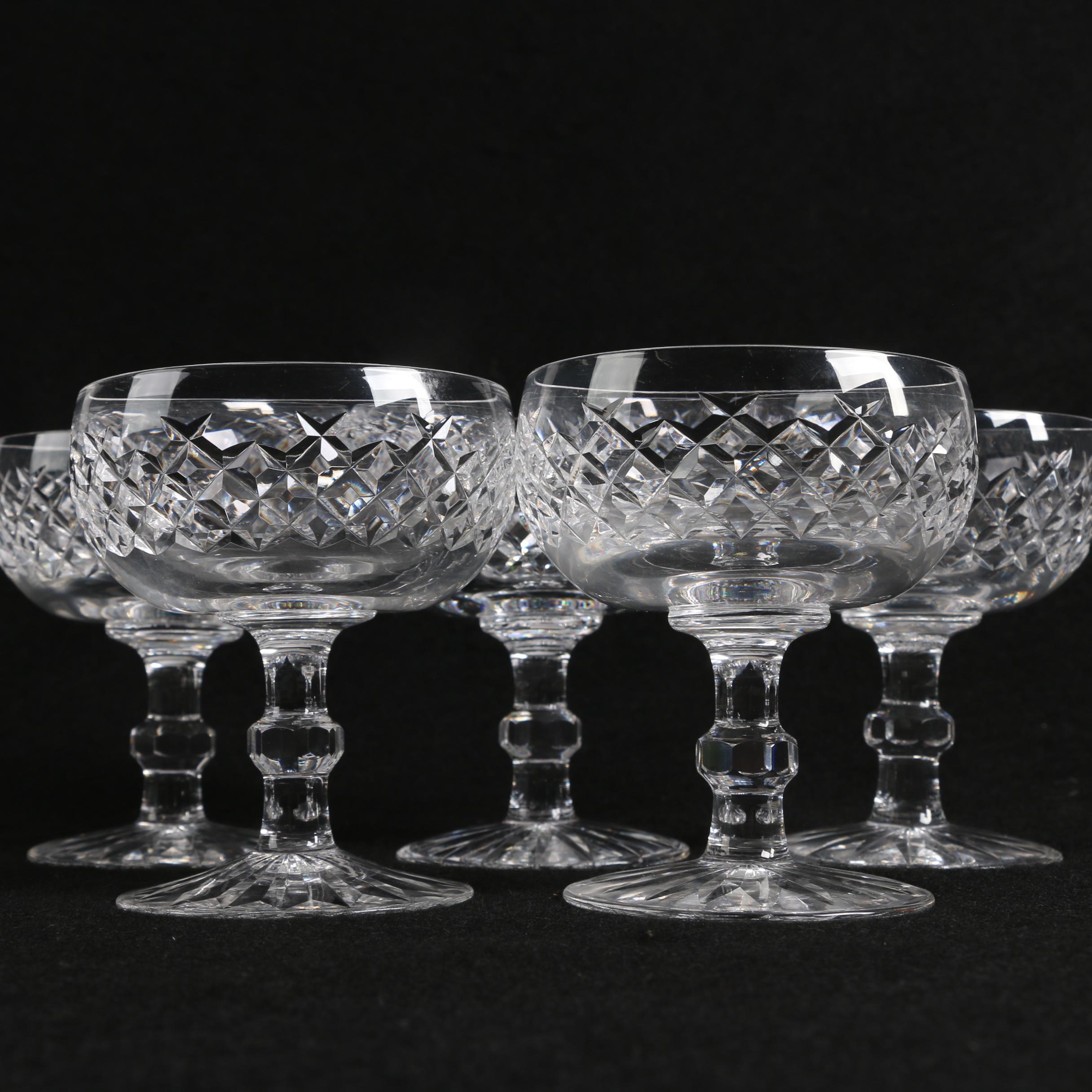 Waterford Crystal "Boyne" Champagne Glasses