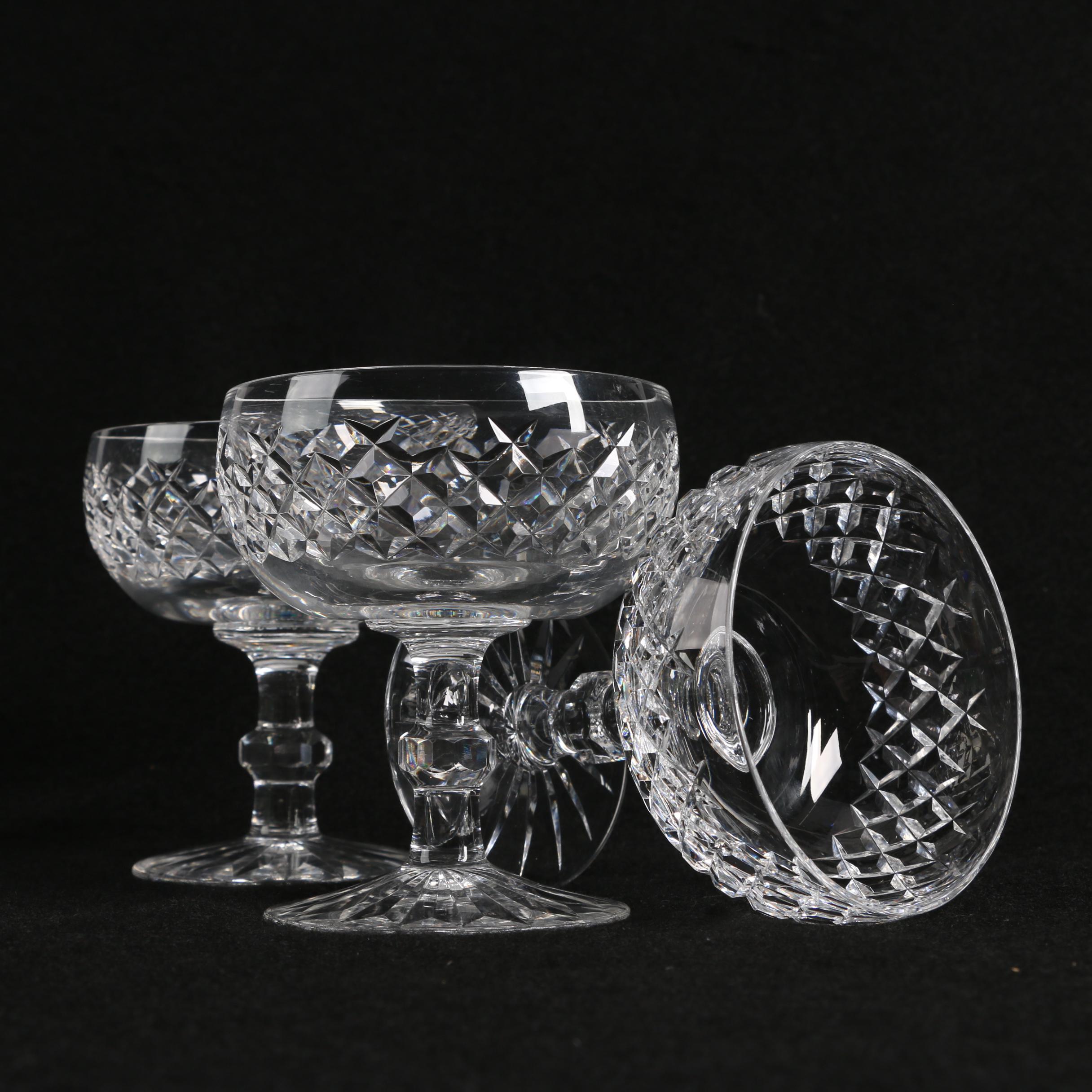 Waterford Crystal "Boyne" Champagne Glasses