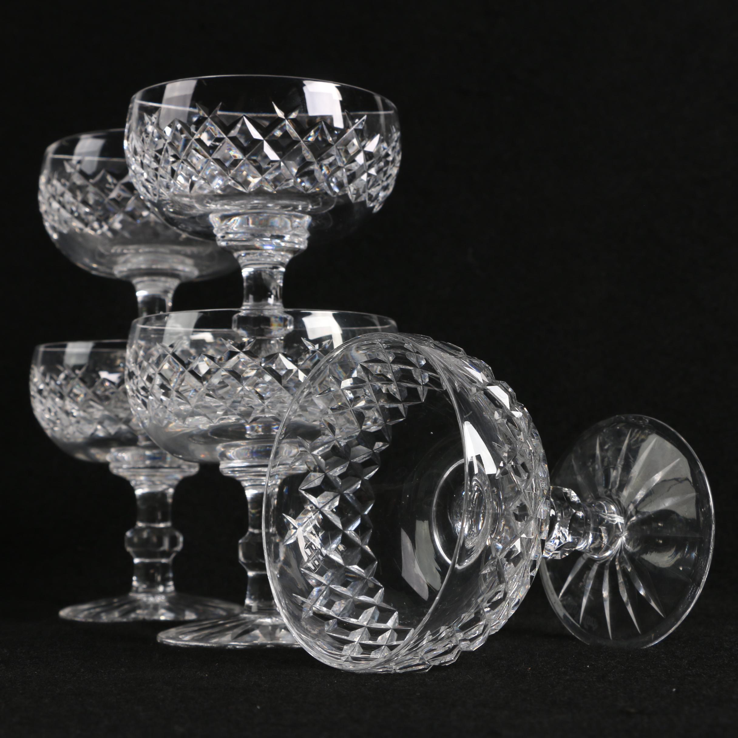 Waterford Crystal "Boyne" Champagne Glasses