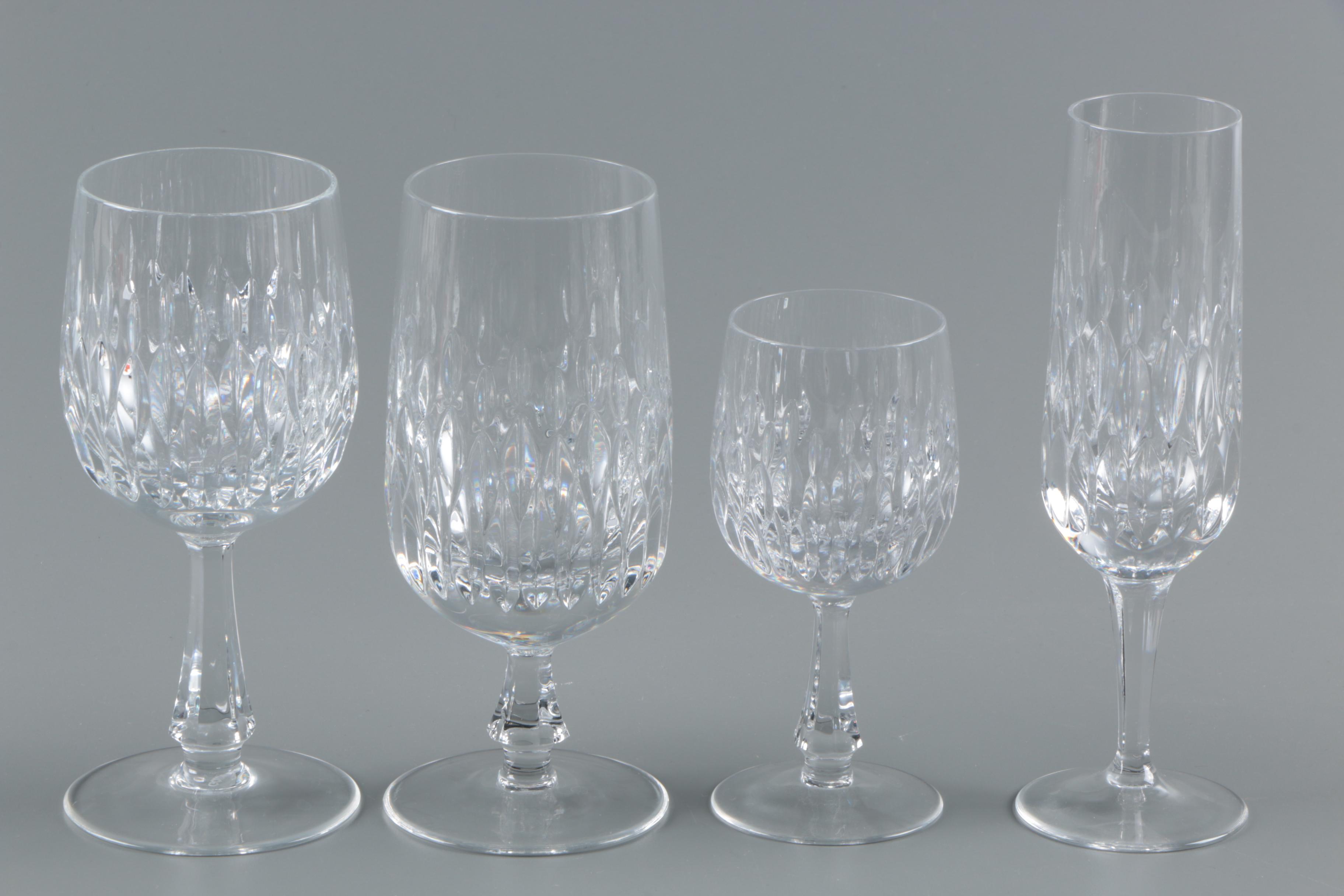 Gorham Crystal "Chantilly" Stemware