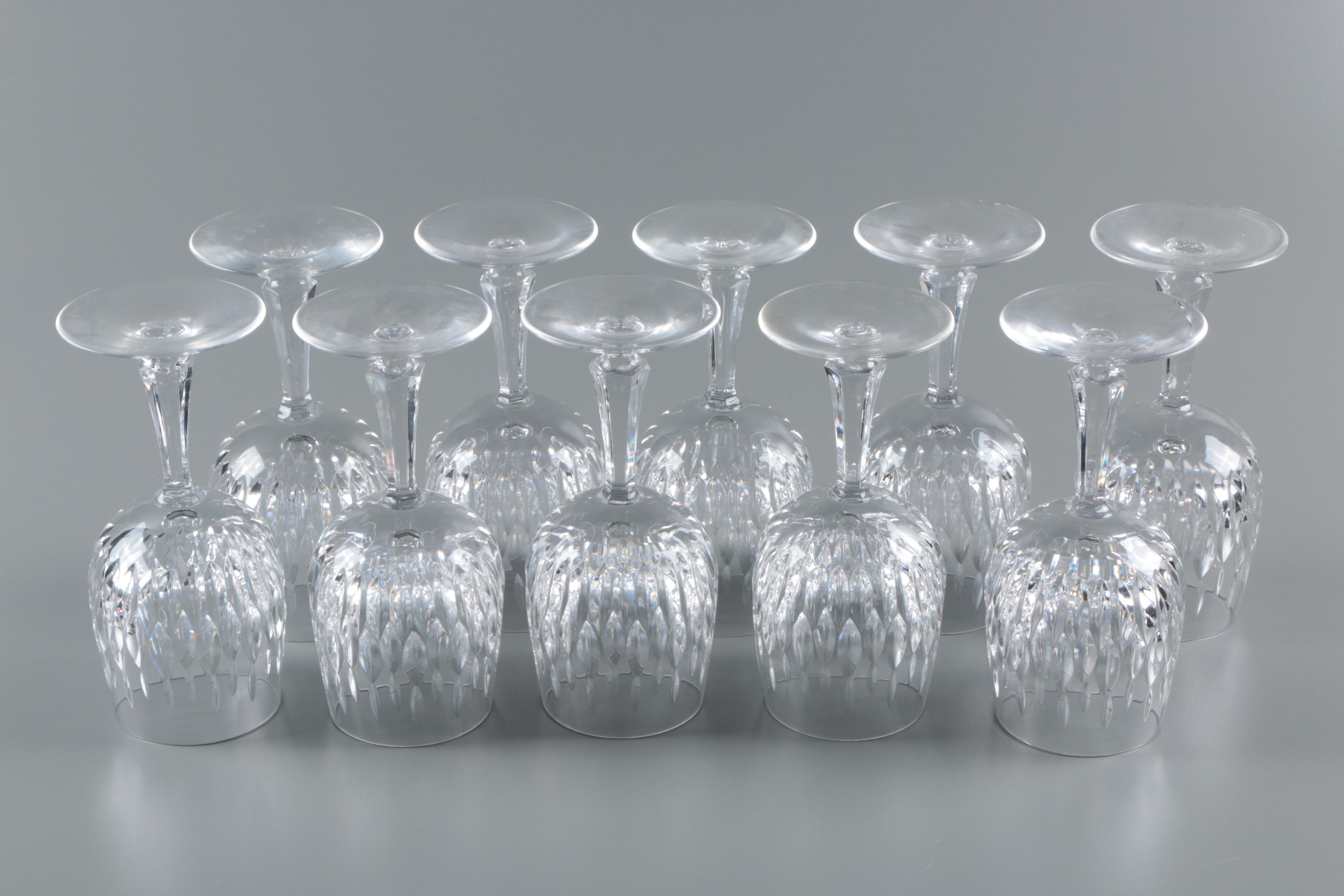 Gorham Crystal "Chantilly" Stemware