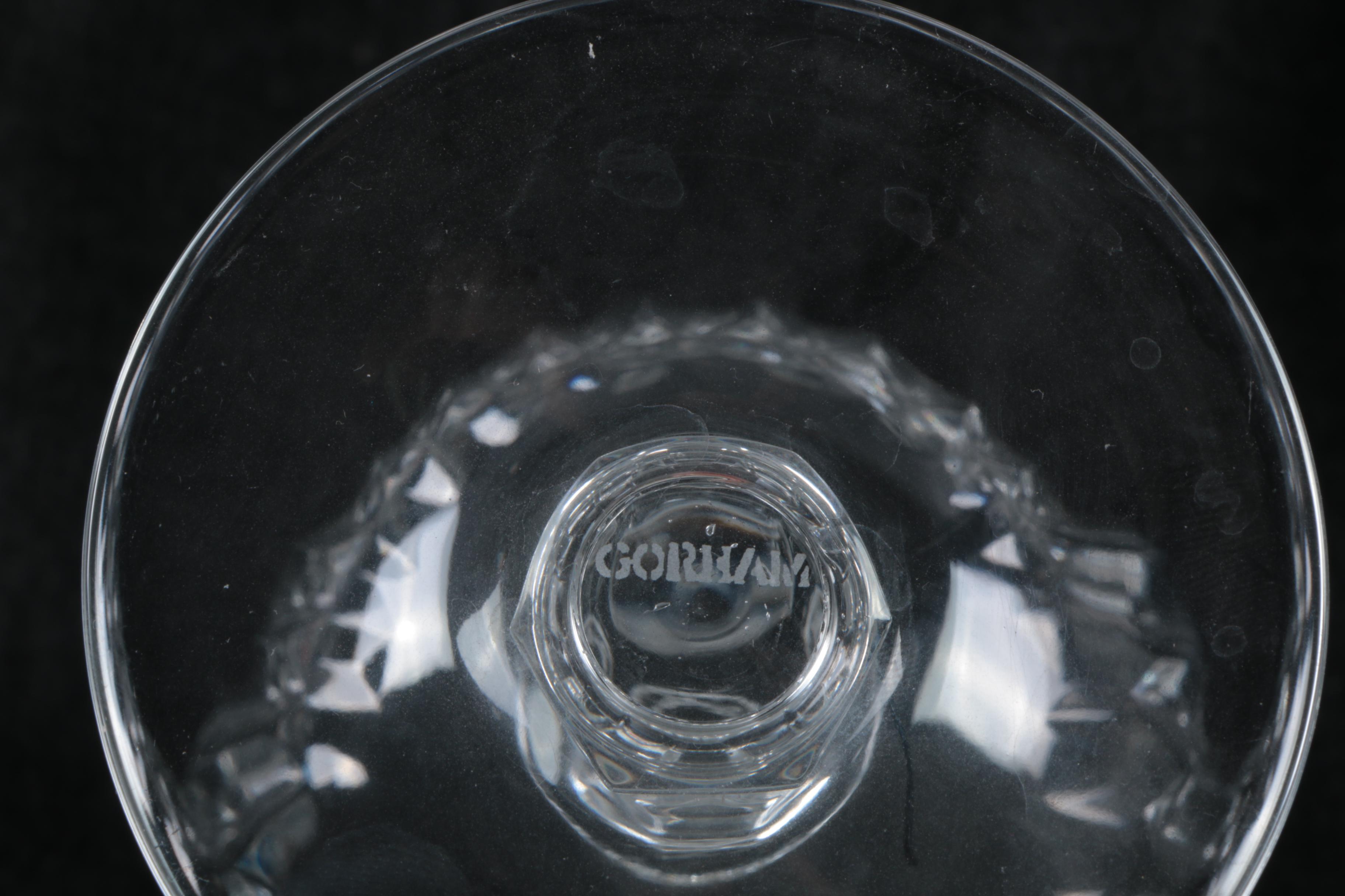 Gorham Crystal "Chantilly" Stemware