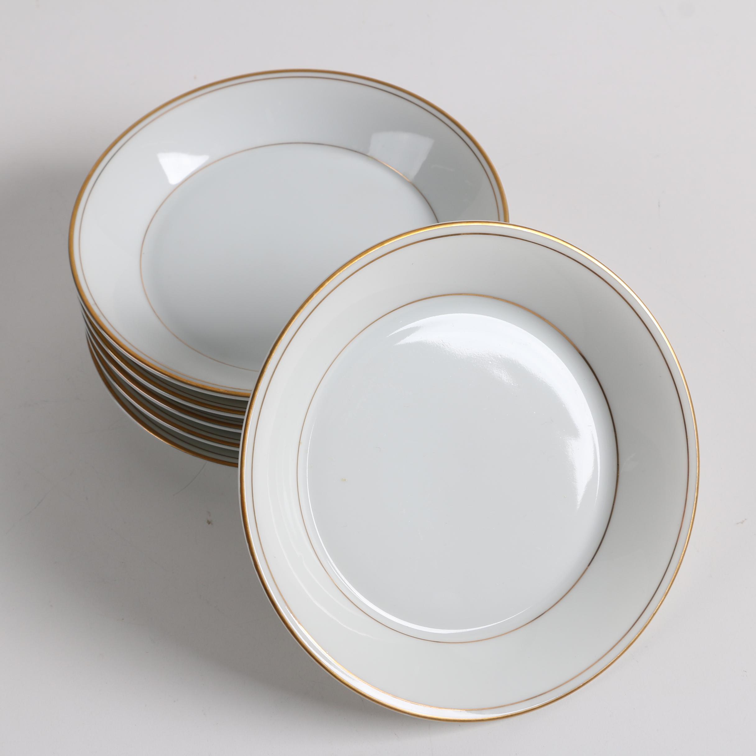 Fitz and Floyd "Promenade" Bone China Dinnerware, c. 1979