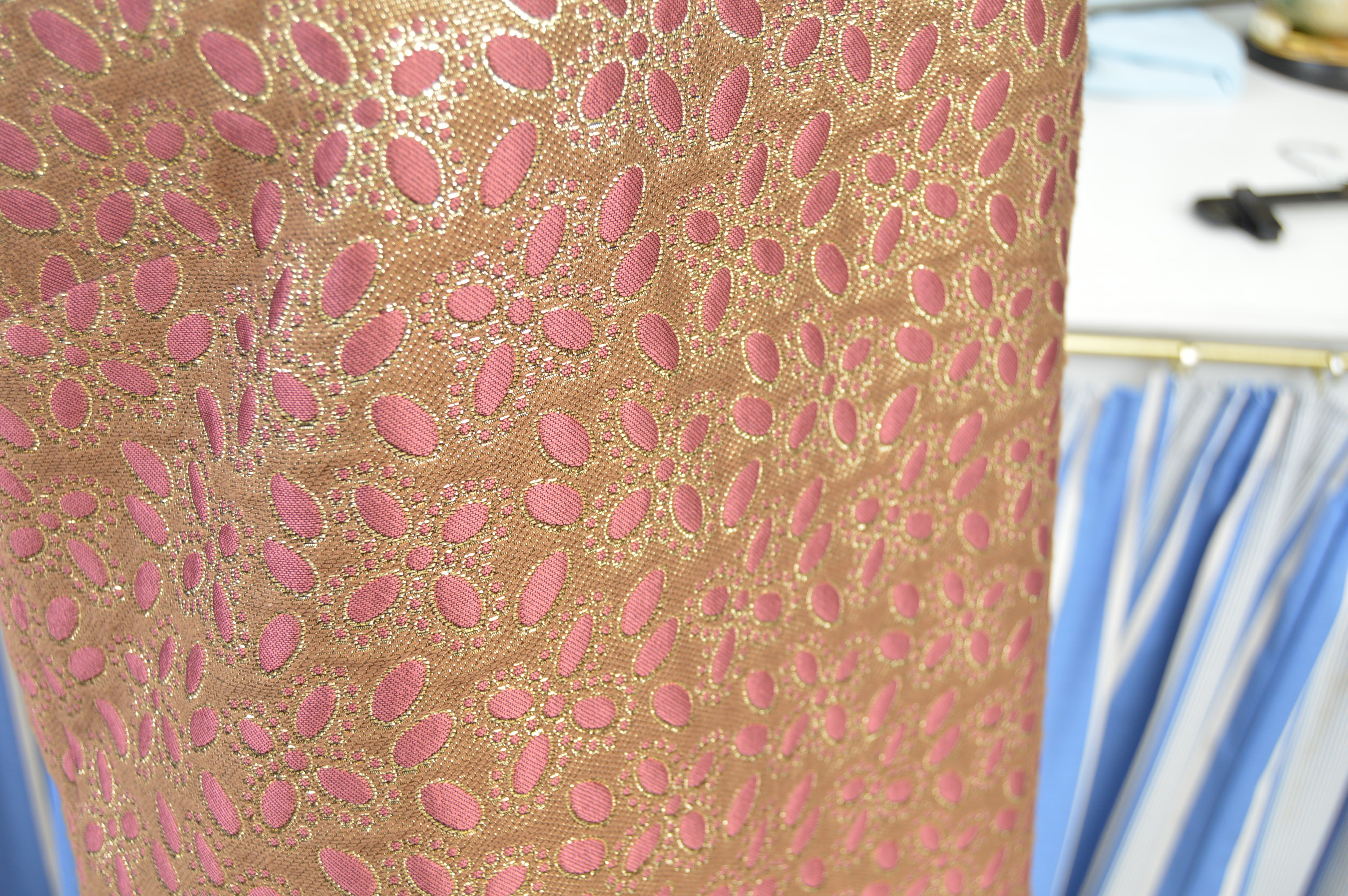 Women's Red Valentino Brocade Coat and Dress Ensemble