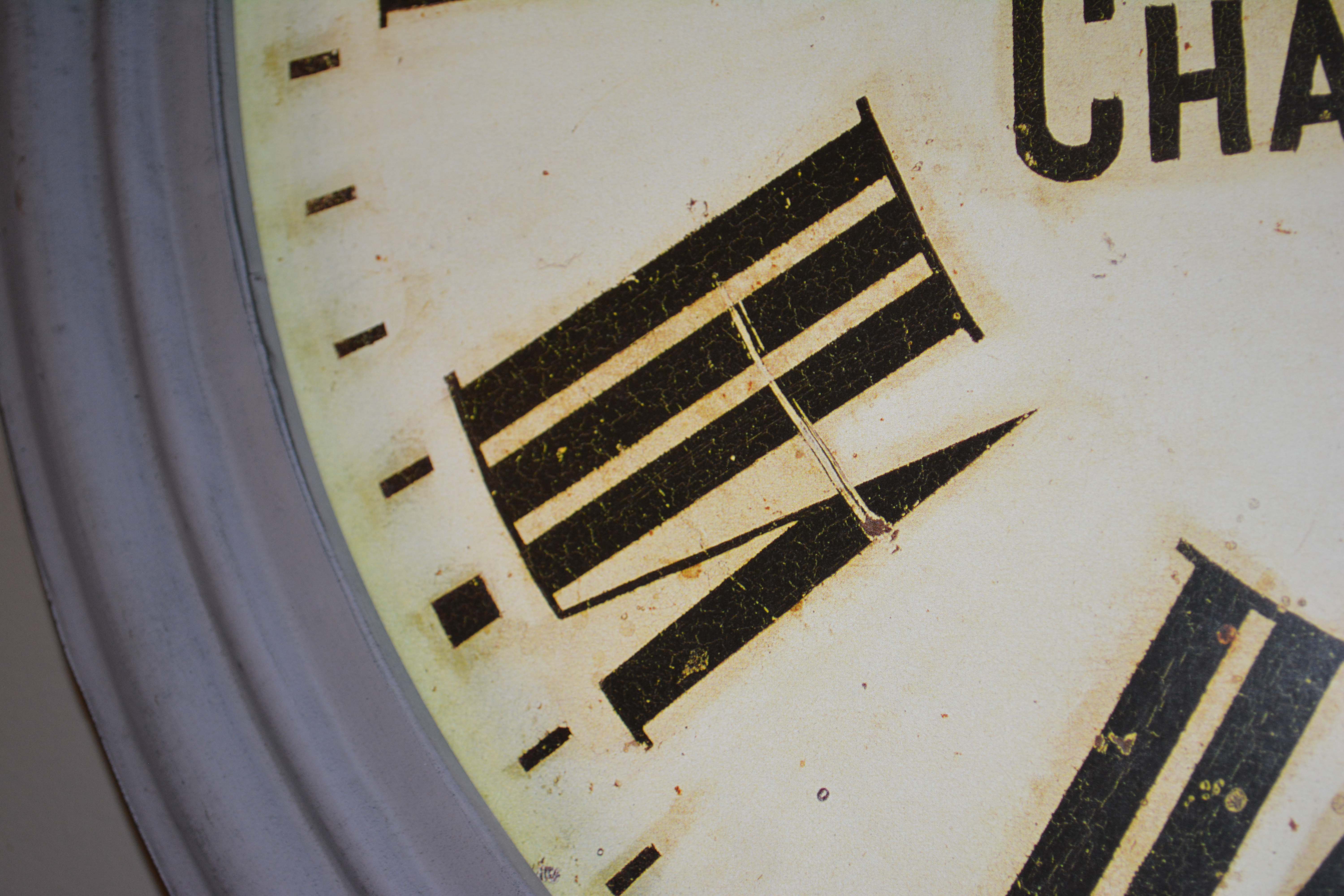 Restoration Hardware "Chateau Thierry" Wall Clock