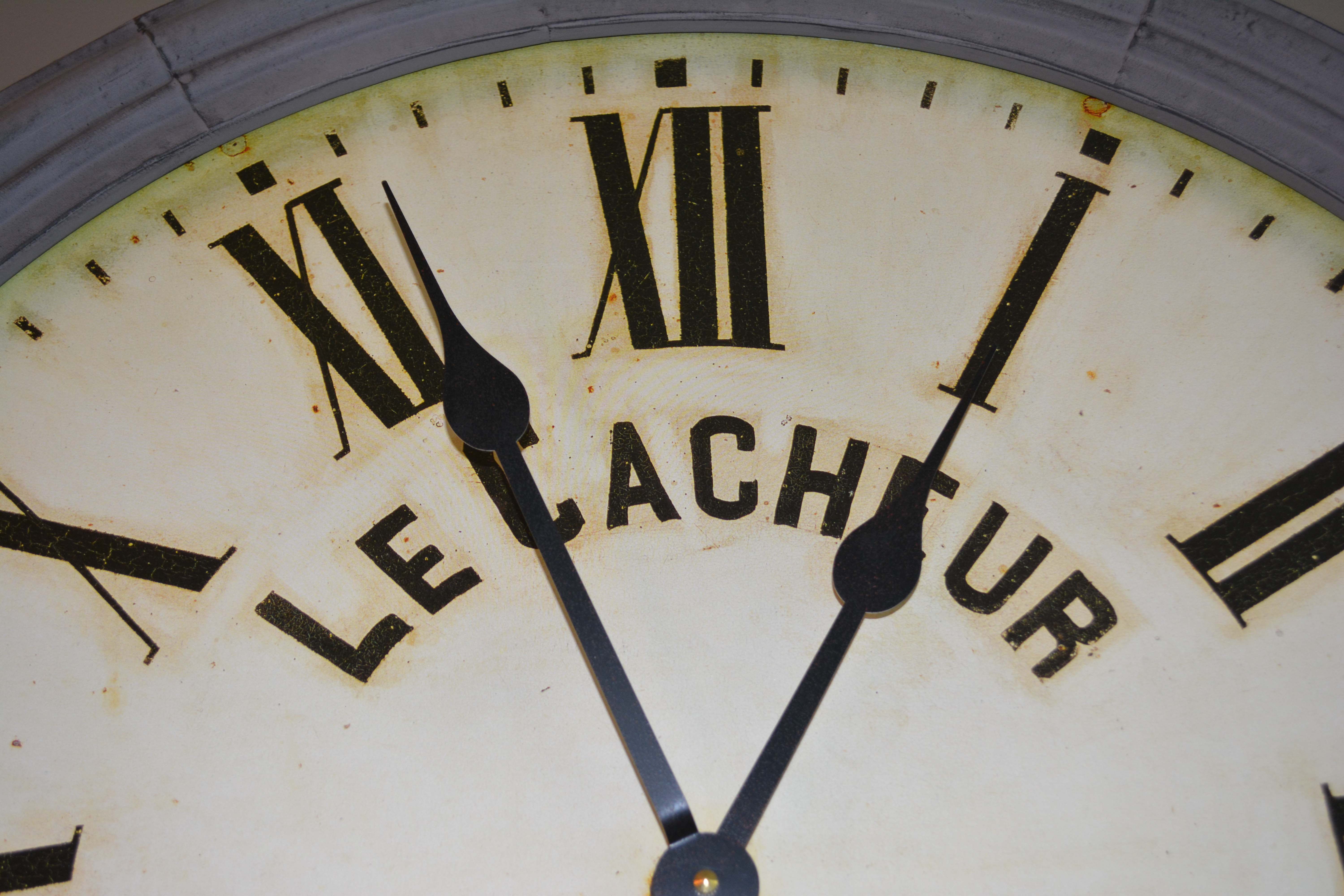 Restoration Hardware "Chateau Thierry" Wall Clock